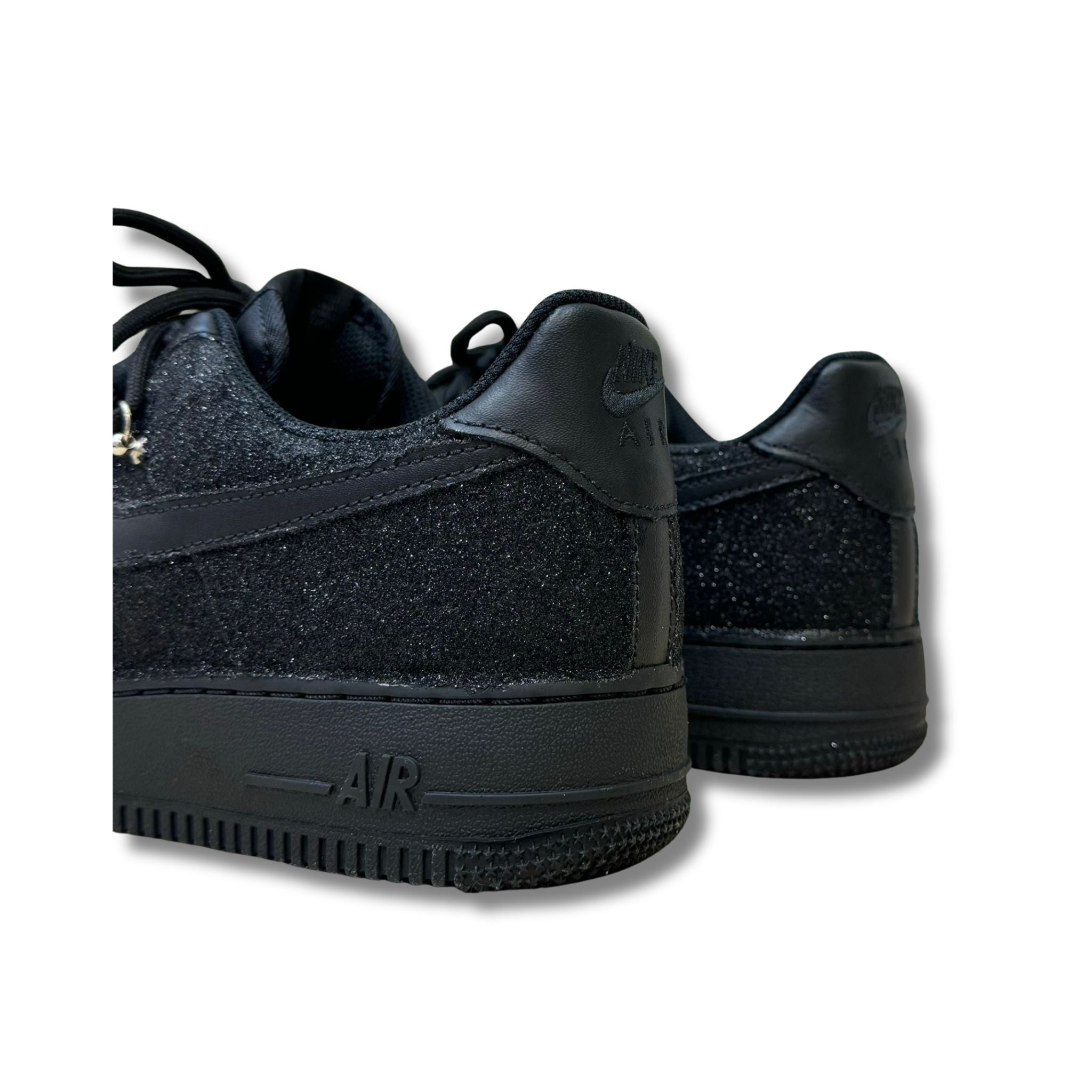 Snezed AIR FORCE  TRIPLEBLACK GLITTER