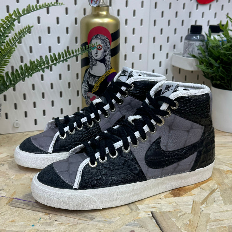 NIKE BLAZER MID COCCO BLACK PRONTA CONSEGNA