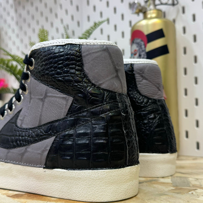 NIKE BLAZER MID COCCO BLACK PRONTA CONSEGNA