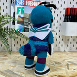 Figura de peluche de la mascota Hugo de Charlotte Hornets de 10"