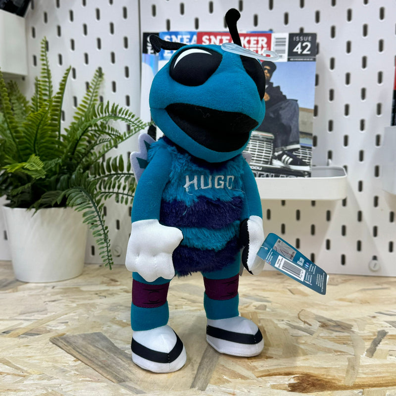 Figura de peluche de la mascota Hugo de Charlotte Hornets de 10"