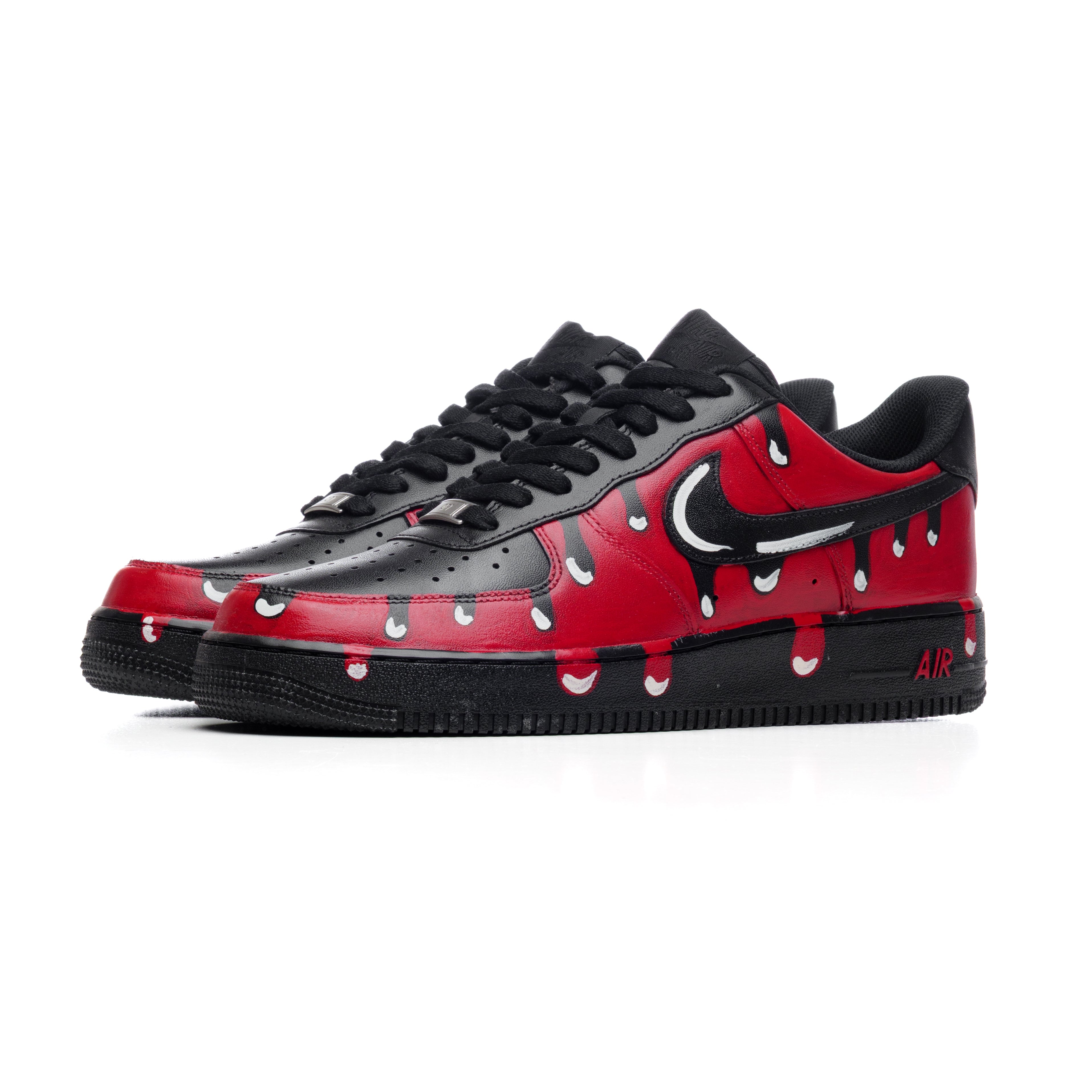 NIKE AIR FORCE ROPE RED VENOM