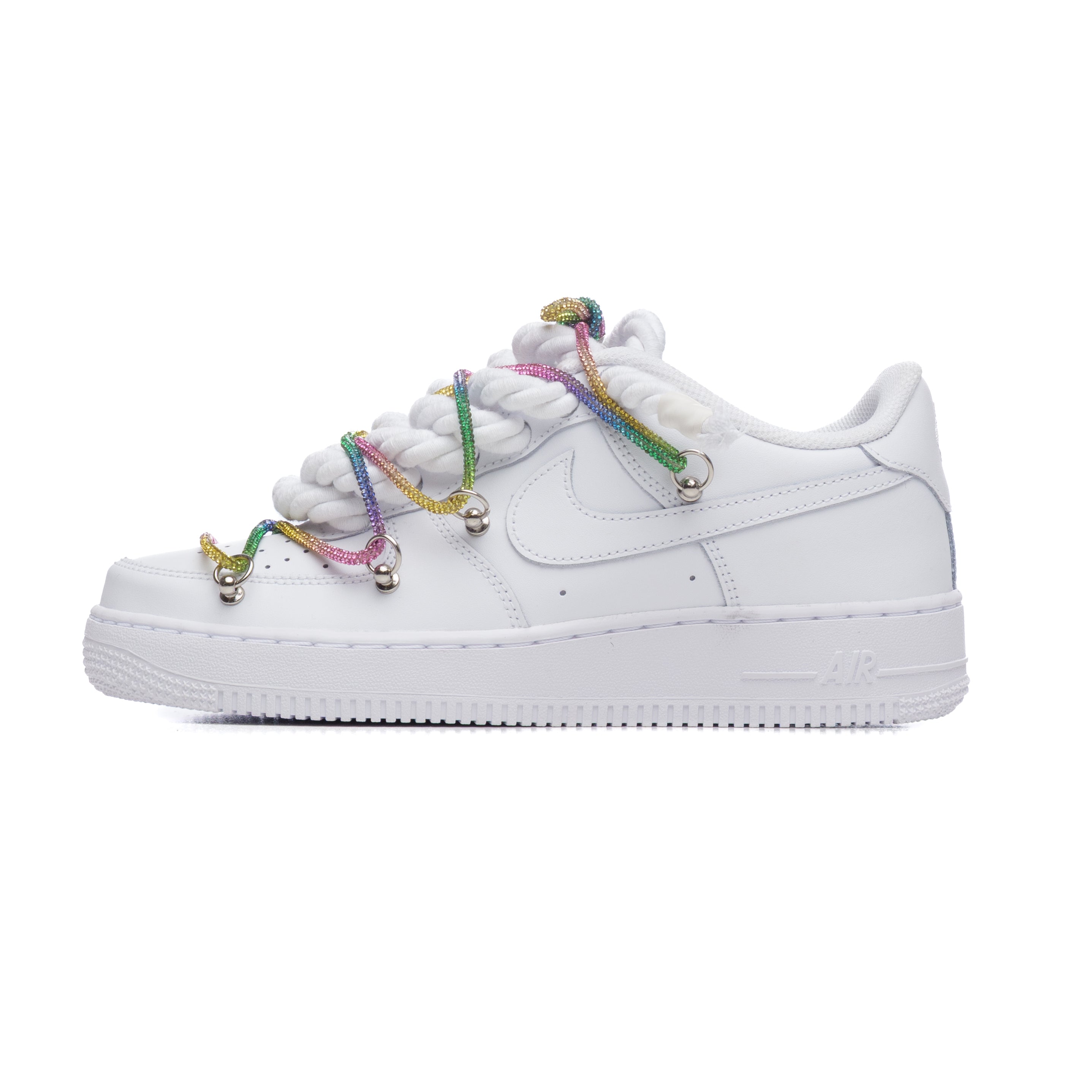 AIR FORCE WHITE TRIPLE SWAROVSKI MULTI