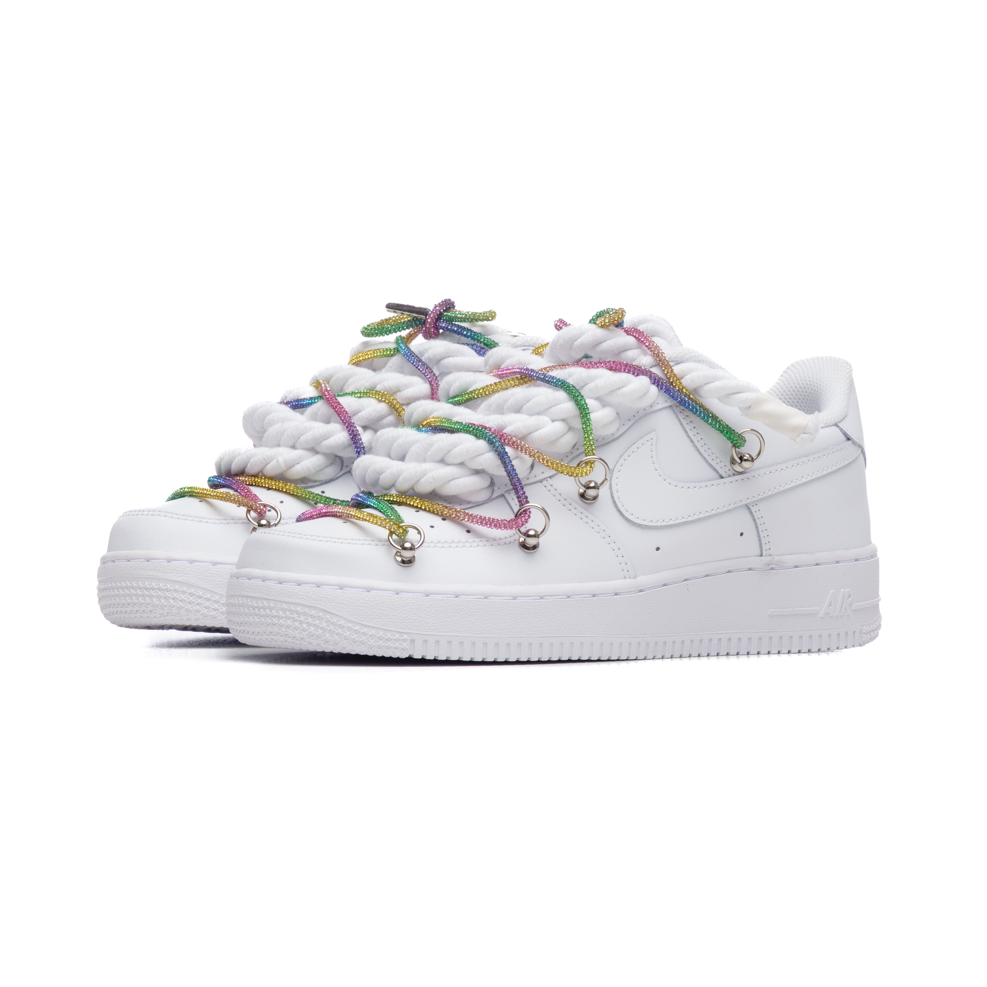 AIR FORCE WHITE TRIPLE SWAROVSKI MULTI