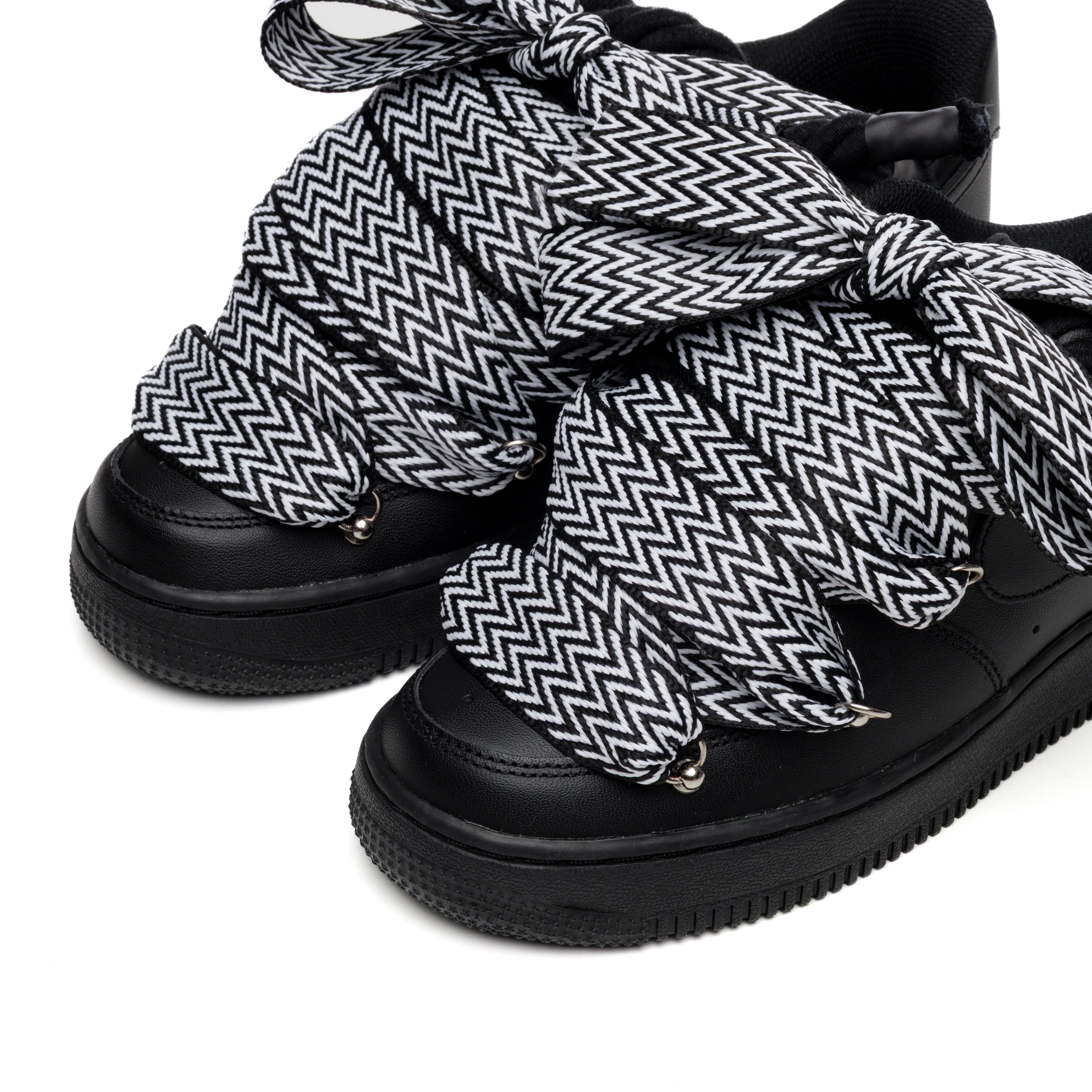 NIKE AIR FORCE ROPE TRIPLE LANVIN BLACK