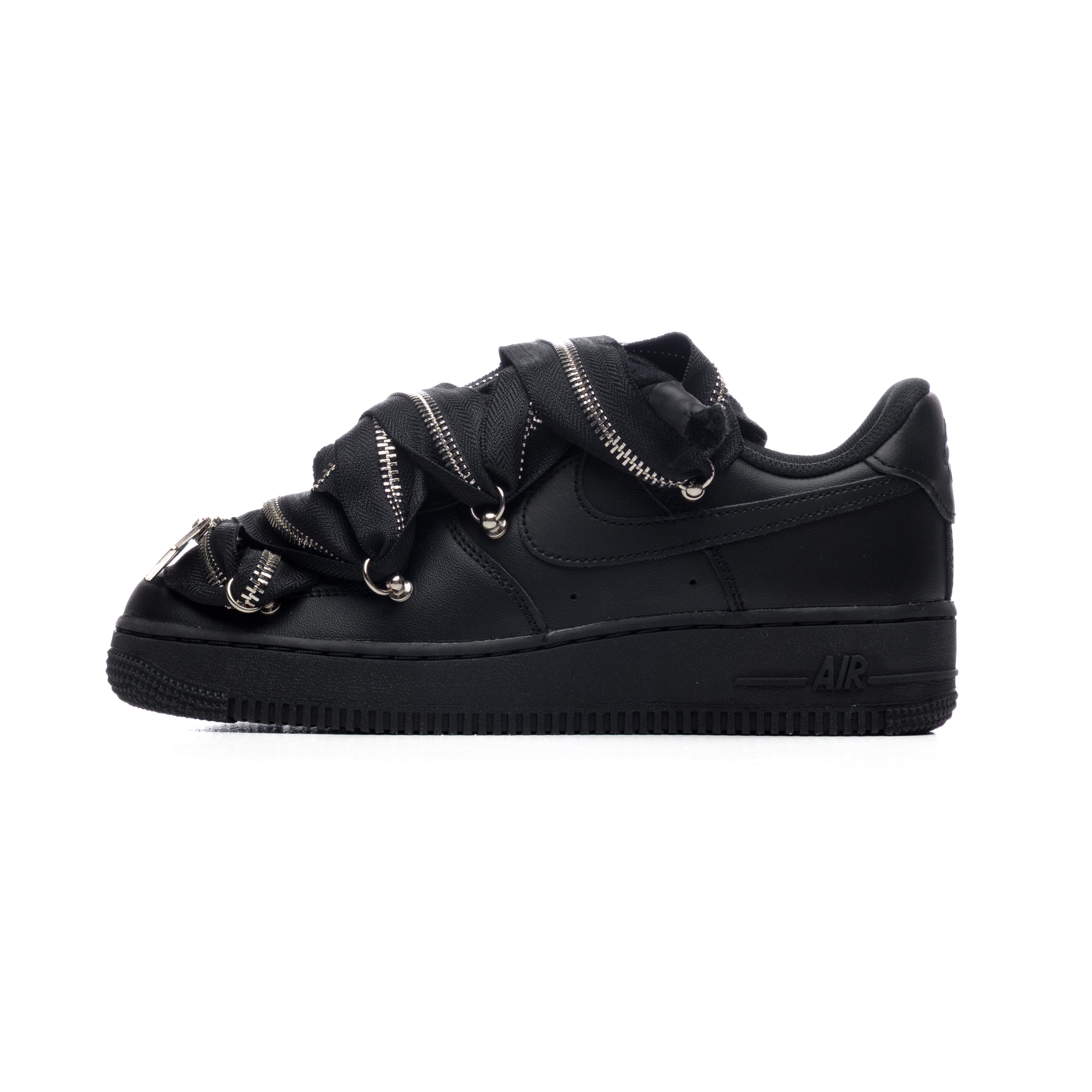 air force 1 black zipper