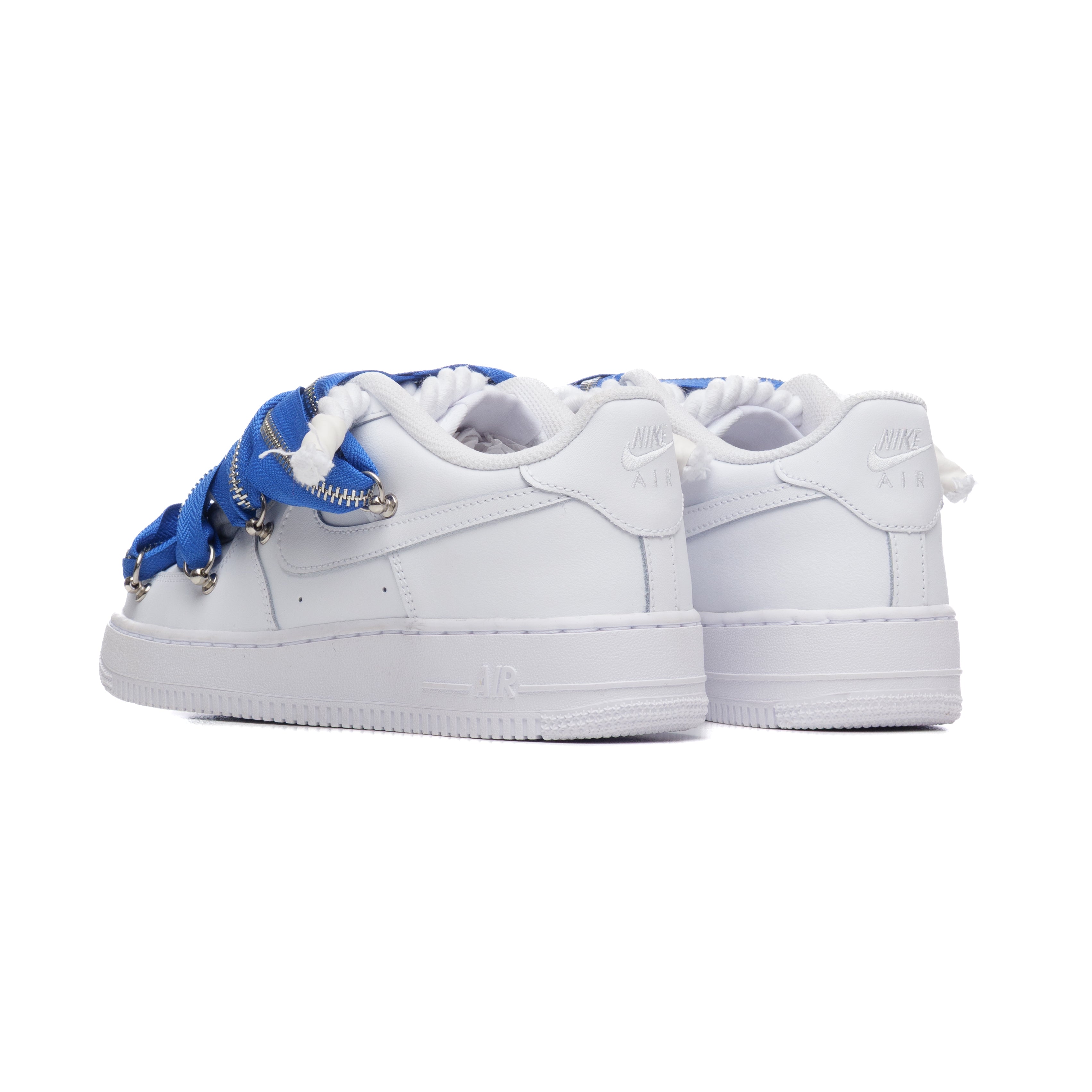 NIKE AIR FORCE ROPE LACES ZIP ROYAL BLUE