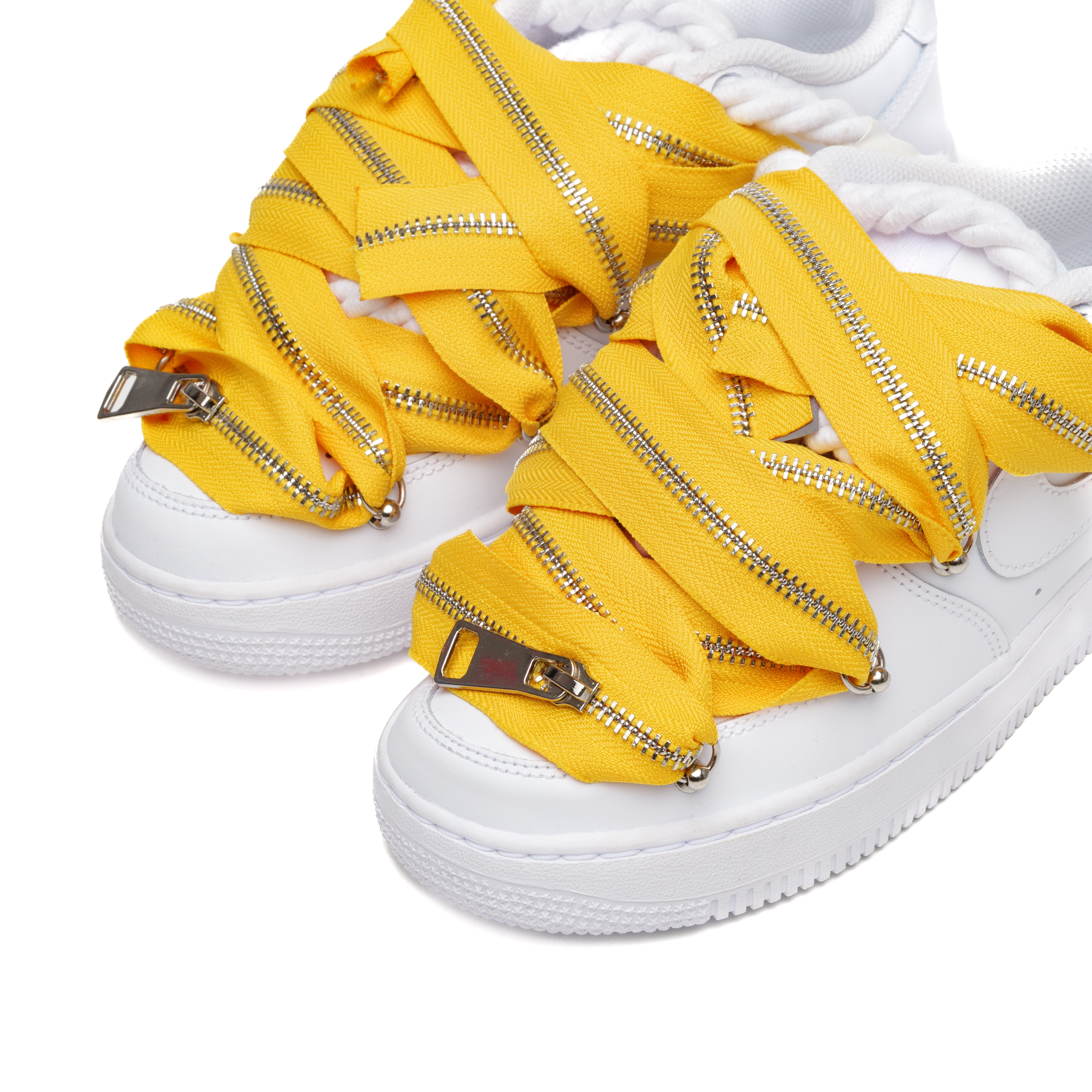 LACETS EN CORDE NIKE AIR FORCE ZIP JAUNE