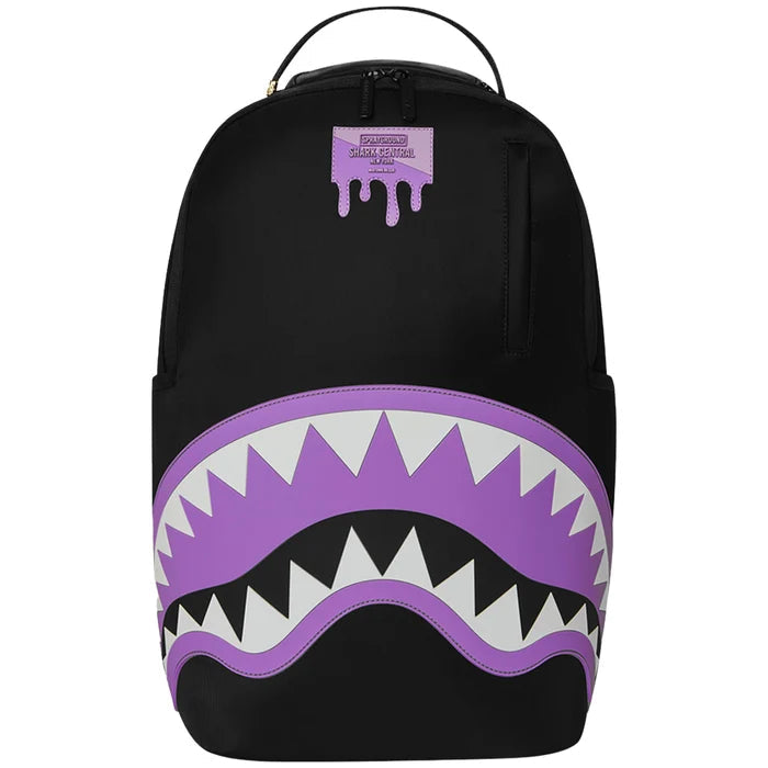 Sprayground Zaino Unisex Shark Central nero/viola