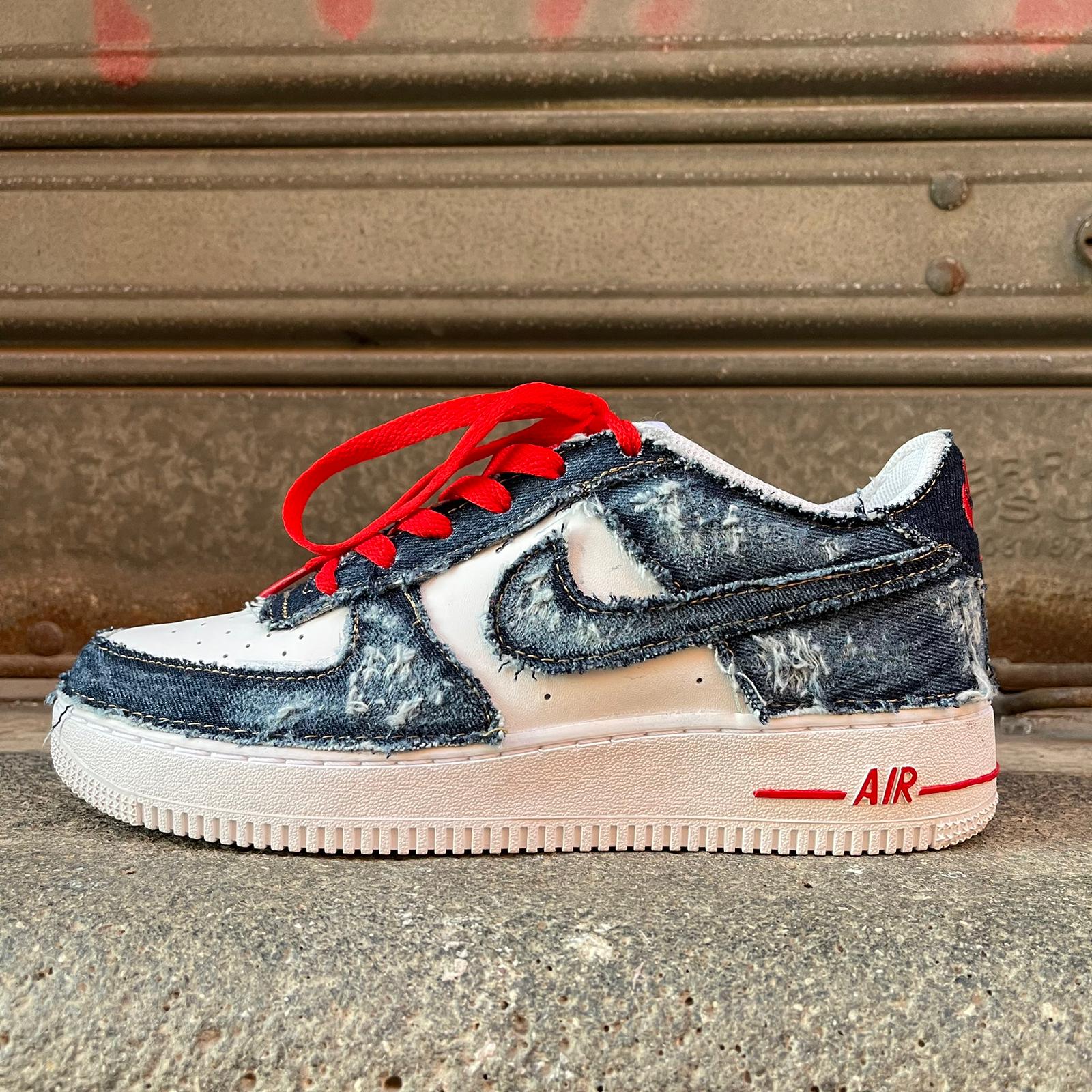 NIKE AIR FORCE DENIM 2.0 – DARK WASH