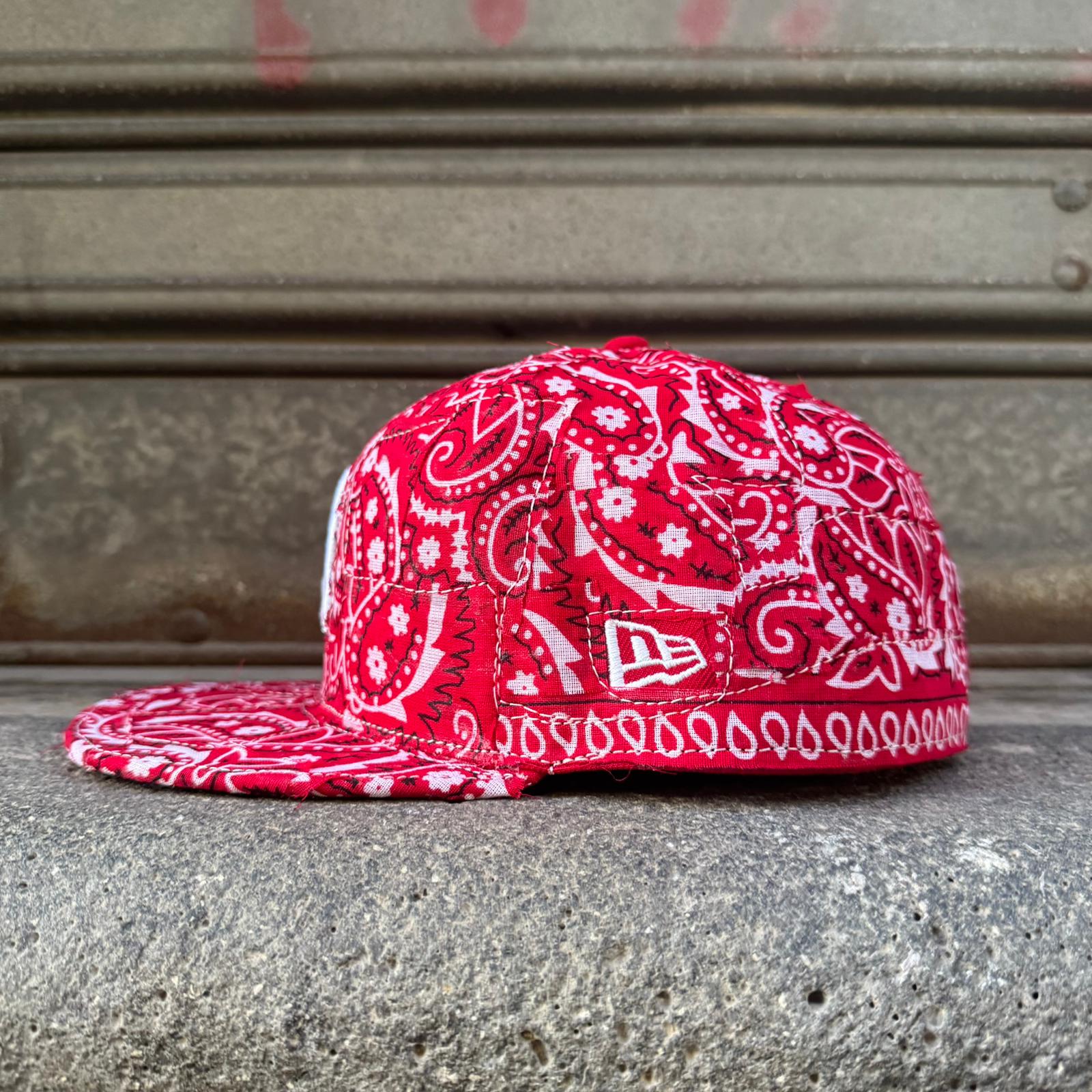 CAP CUSTOM NEW ERA BANDANA WRAP RED