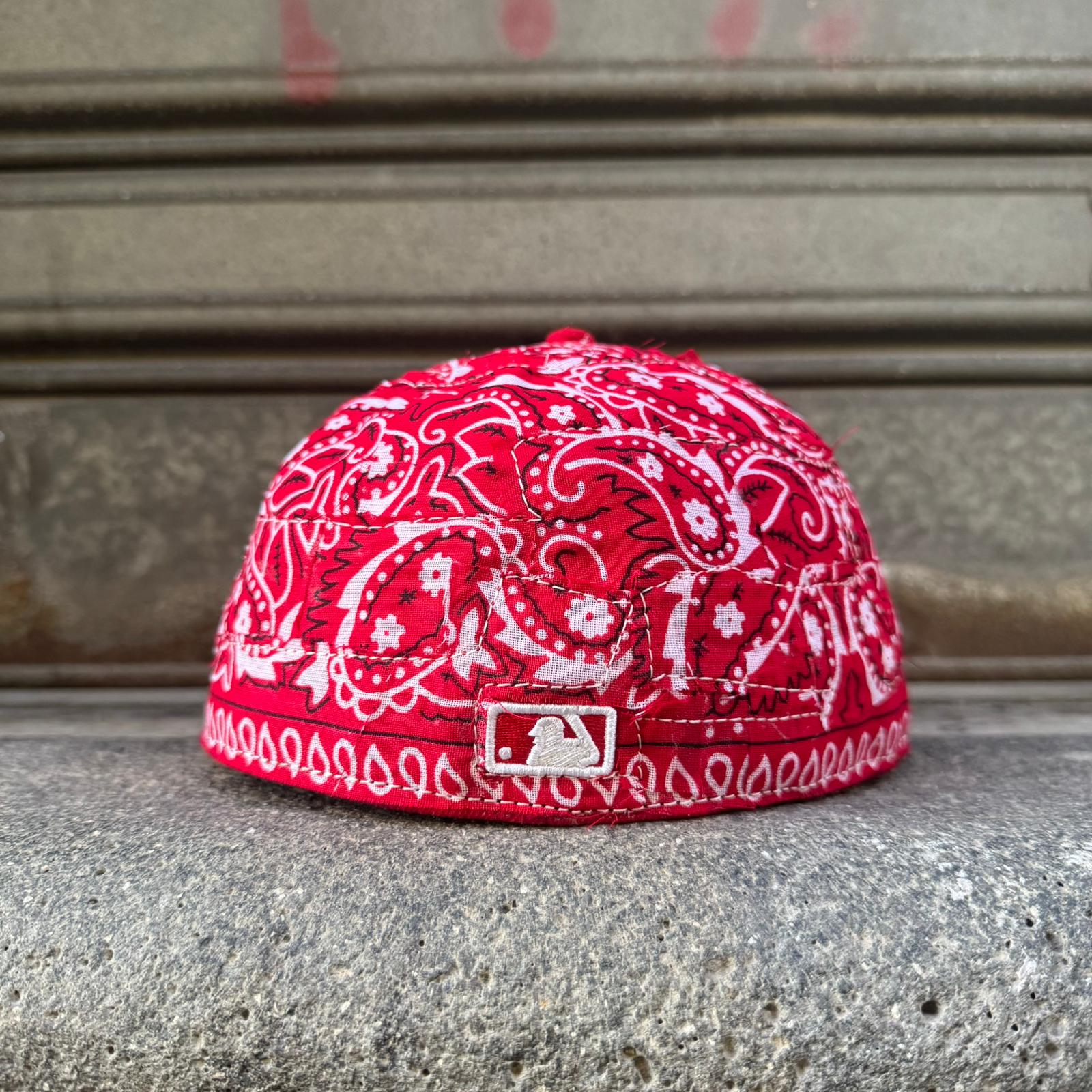 CAP CUSTOM NEW ERA BANDANA WRAP RED