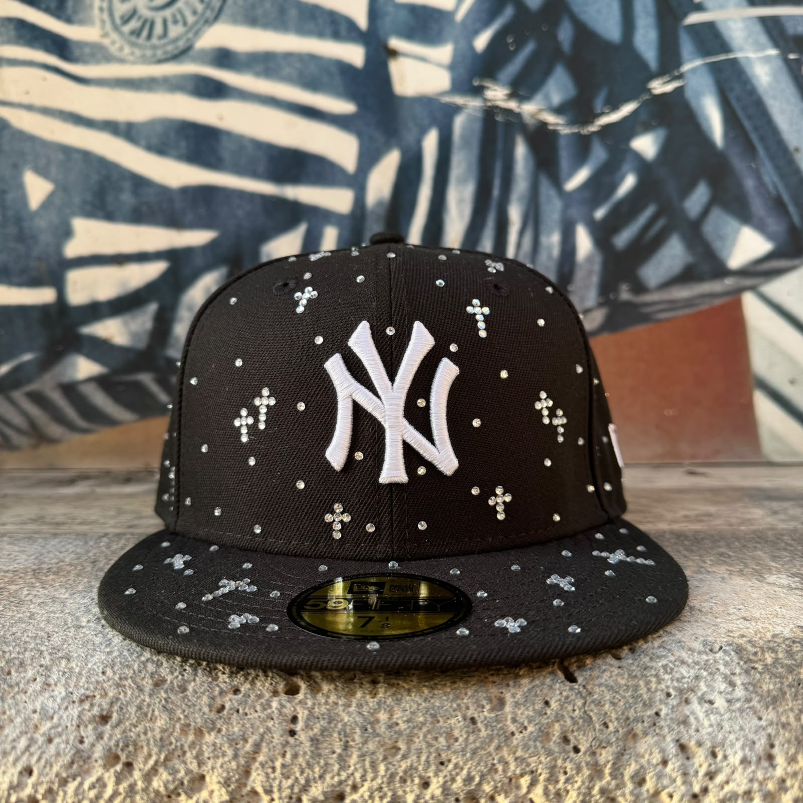 Cap Custom New Era NY Crystal Night