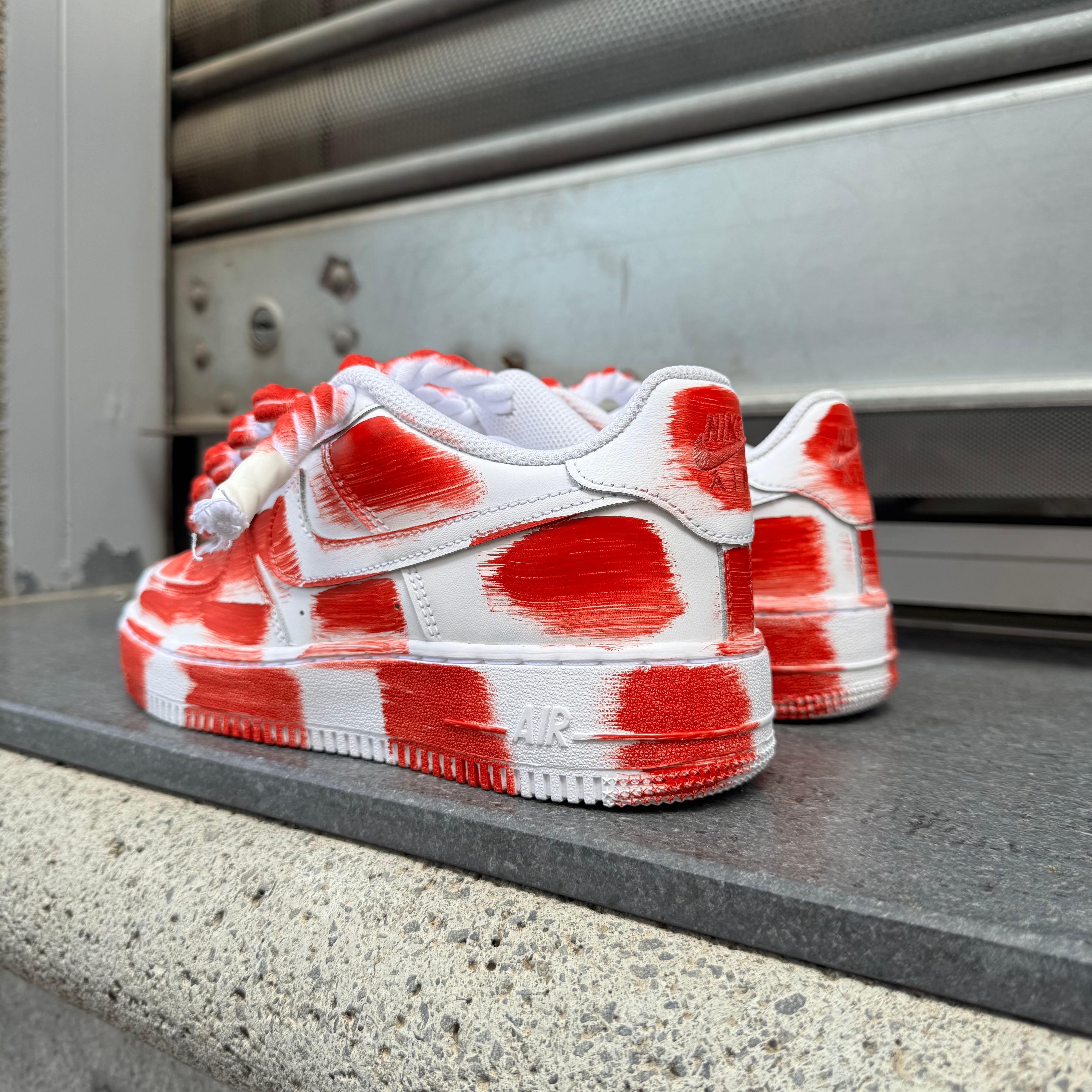 Nike Air Force 1 Rope Urban Brush Red