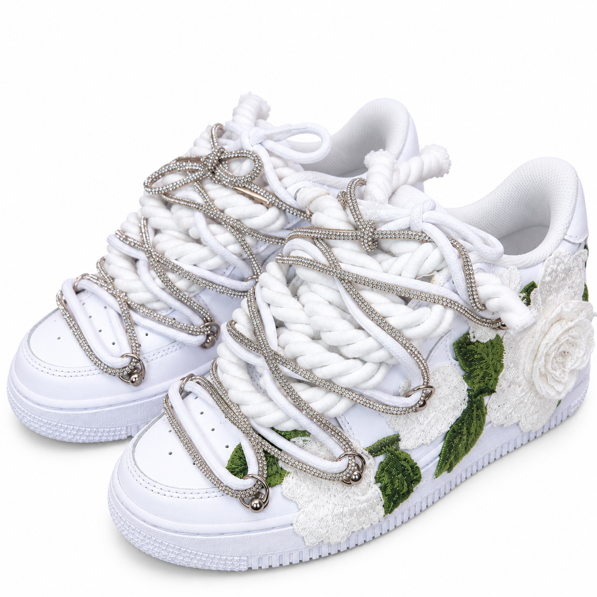 Nike Air Force “White Roses”