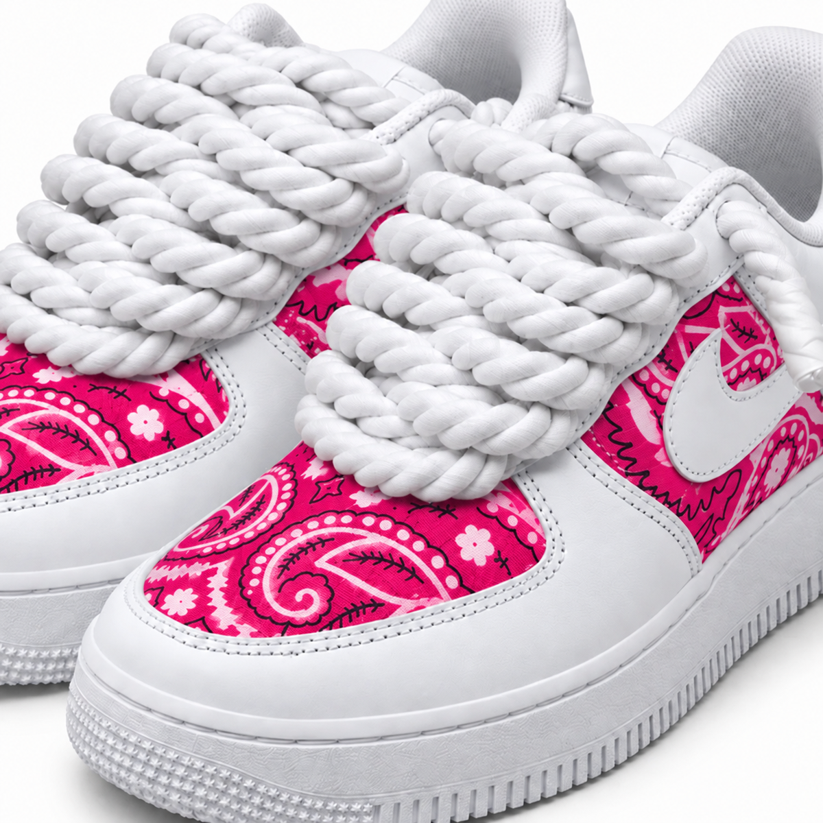 Nike Air Force 1 Bandana&Rope "Magenta Edition"