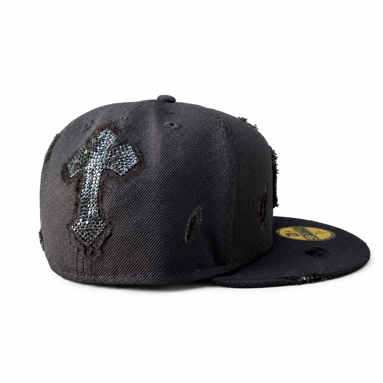 Cap Custom New Era NY Black Relic