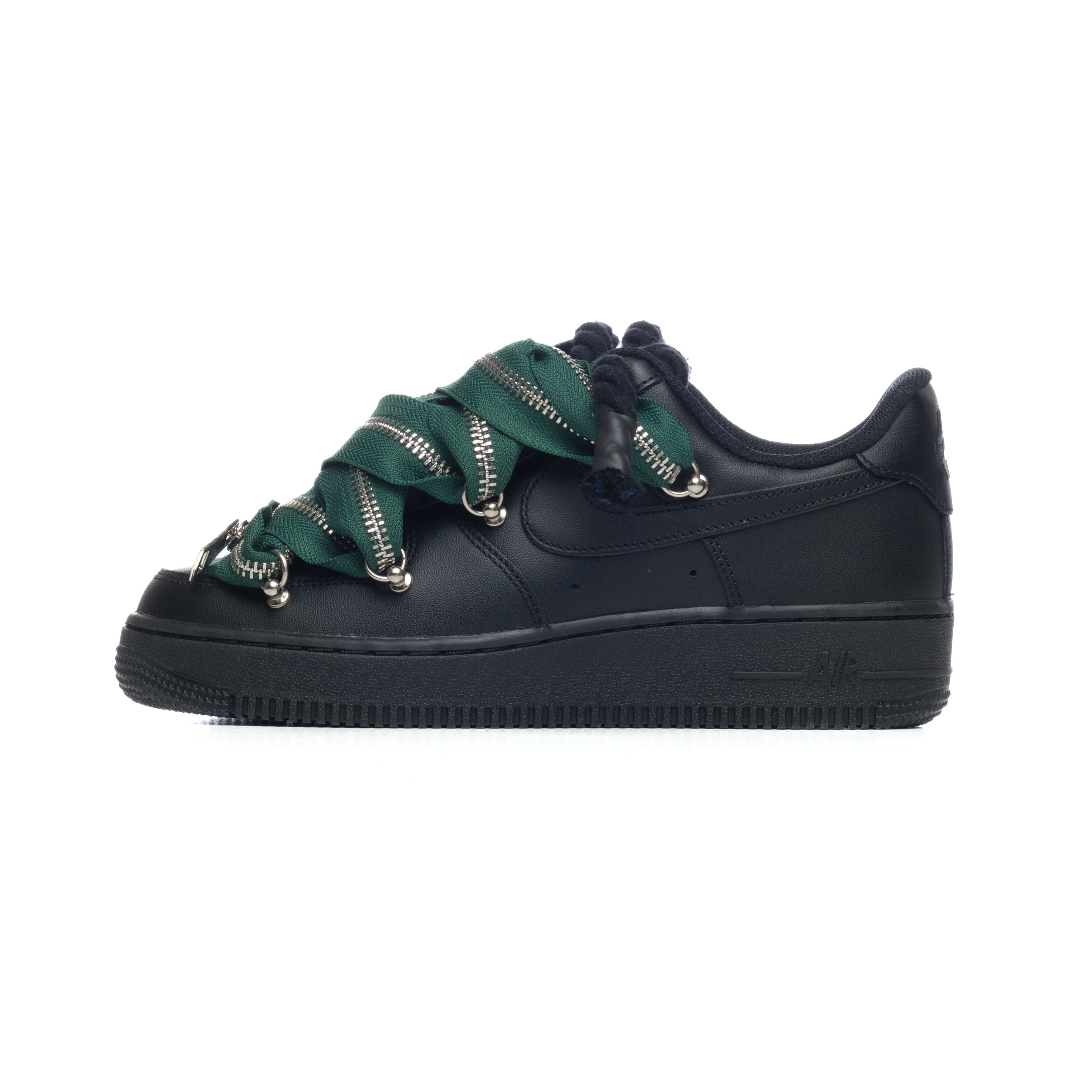 Snezed AF1 BLACK- ZIP GREEN
