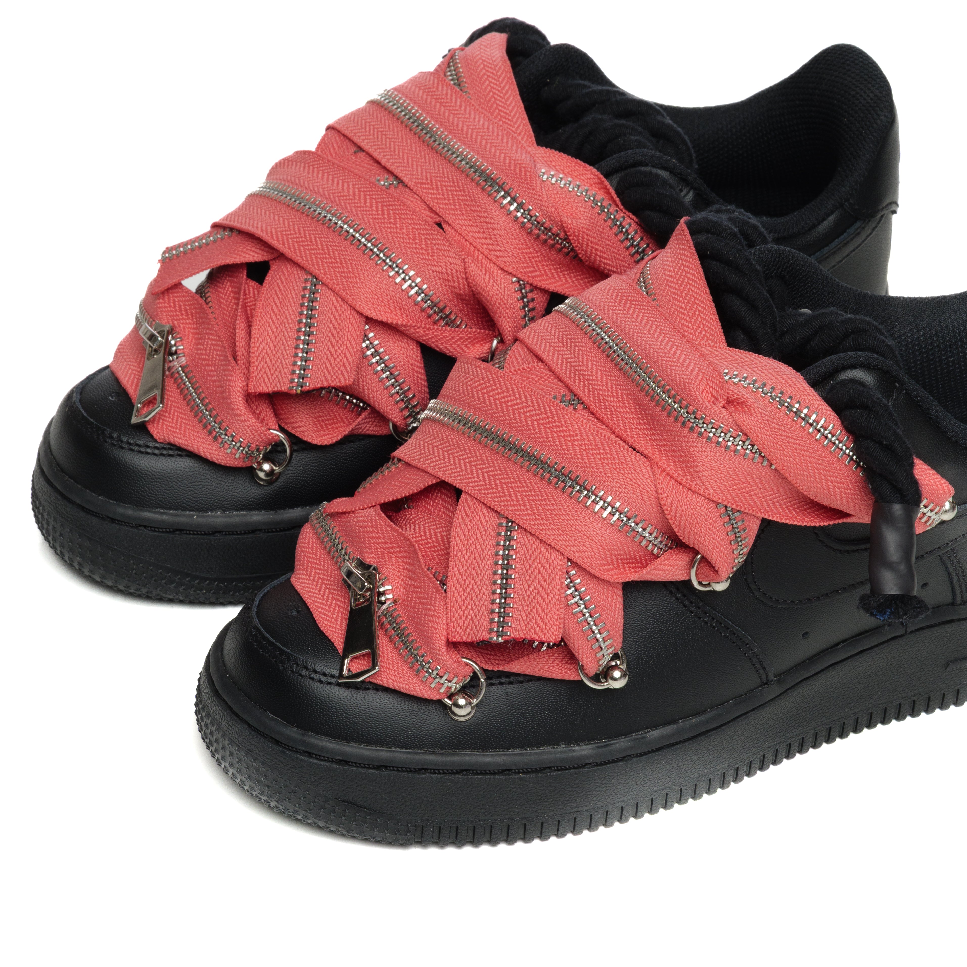 Snezed AF1 BLACK- ZIP PINK