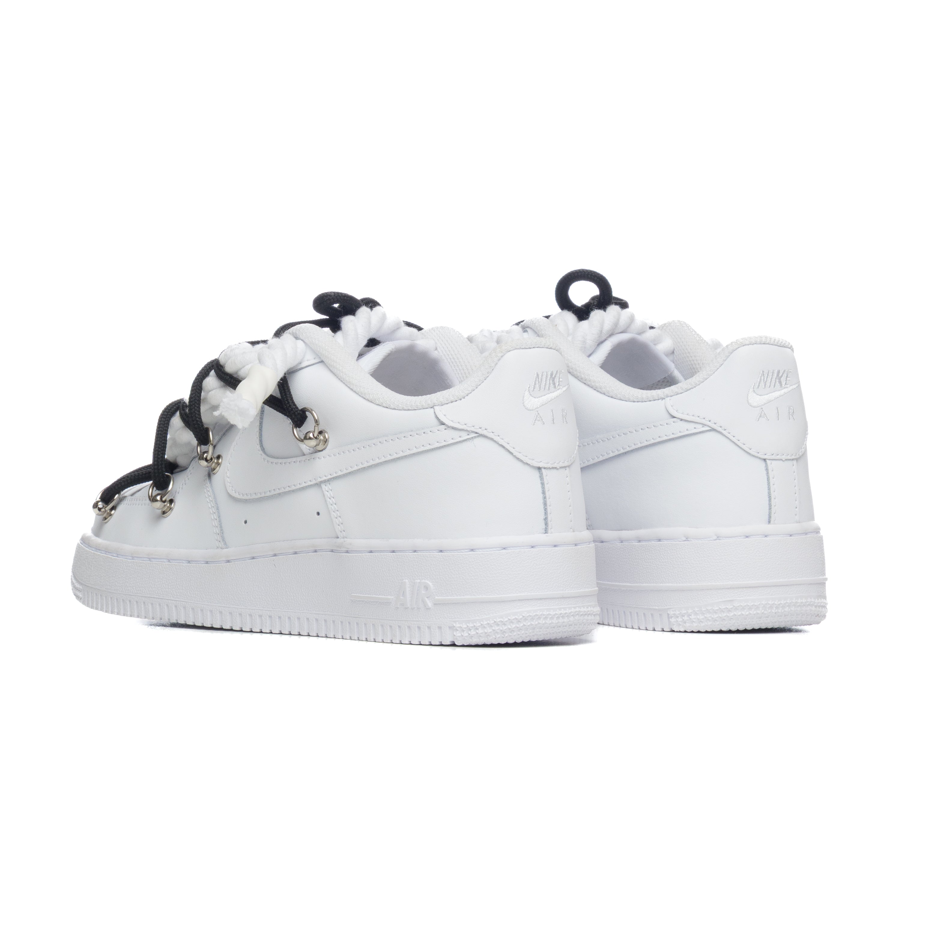 Snezed AF1 WHITE- TWIN BLACK