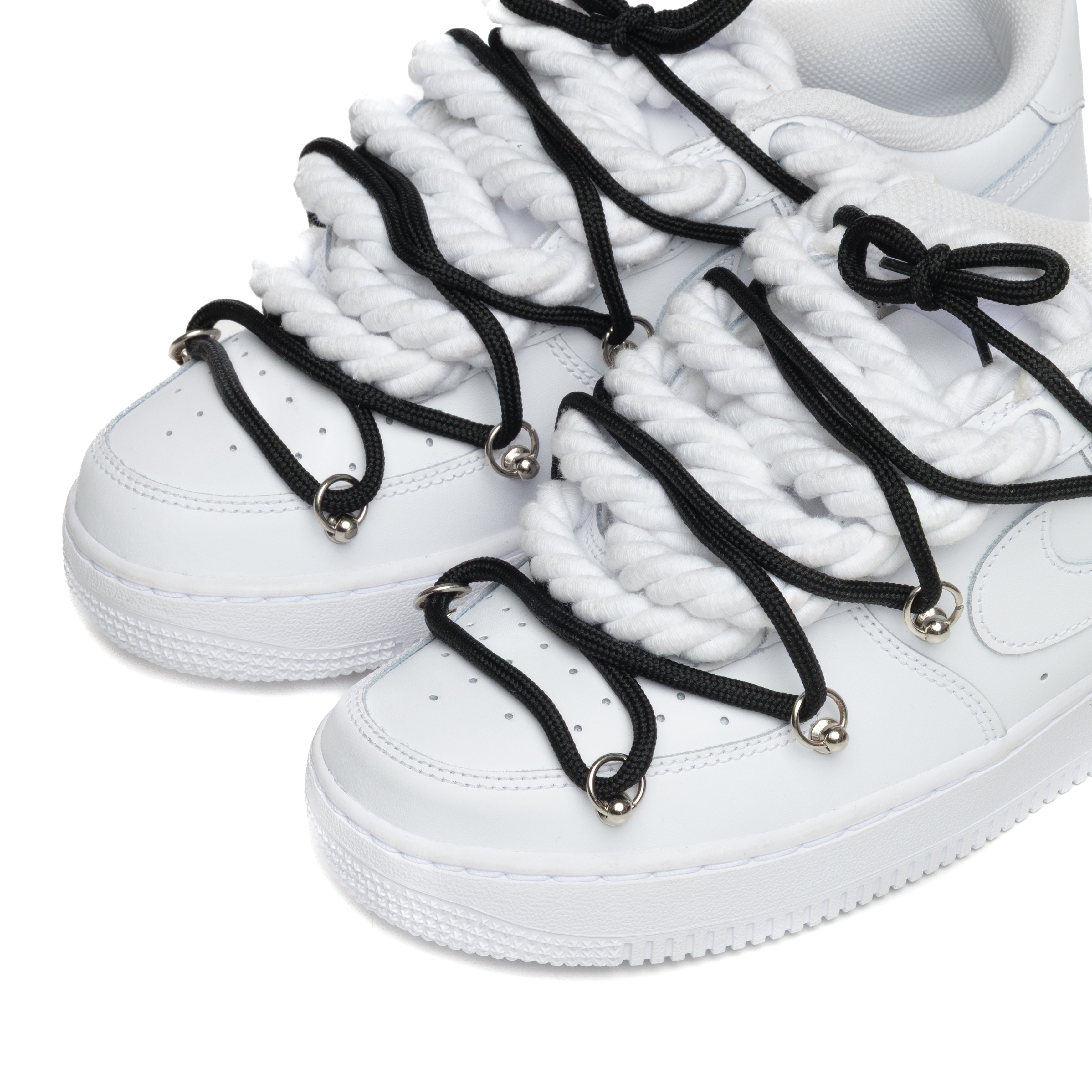 Snezed AF1 WHITE- TWIN BLACK