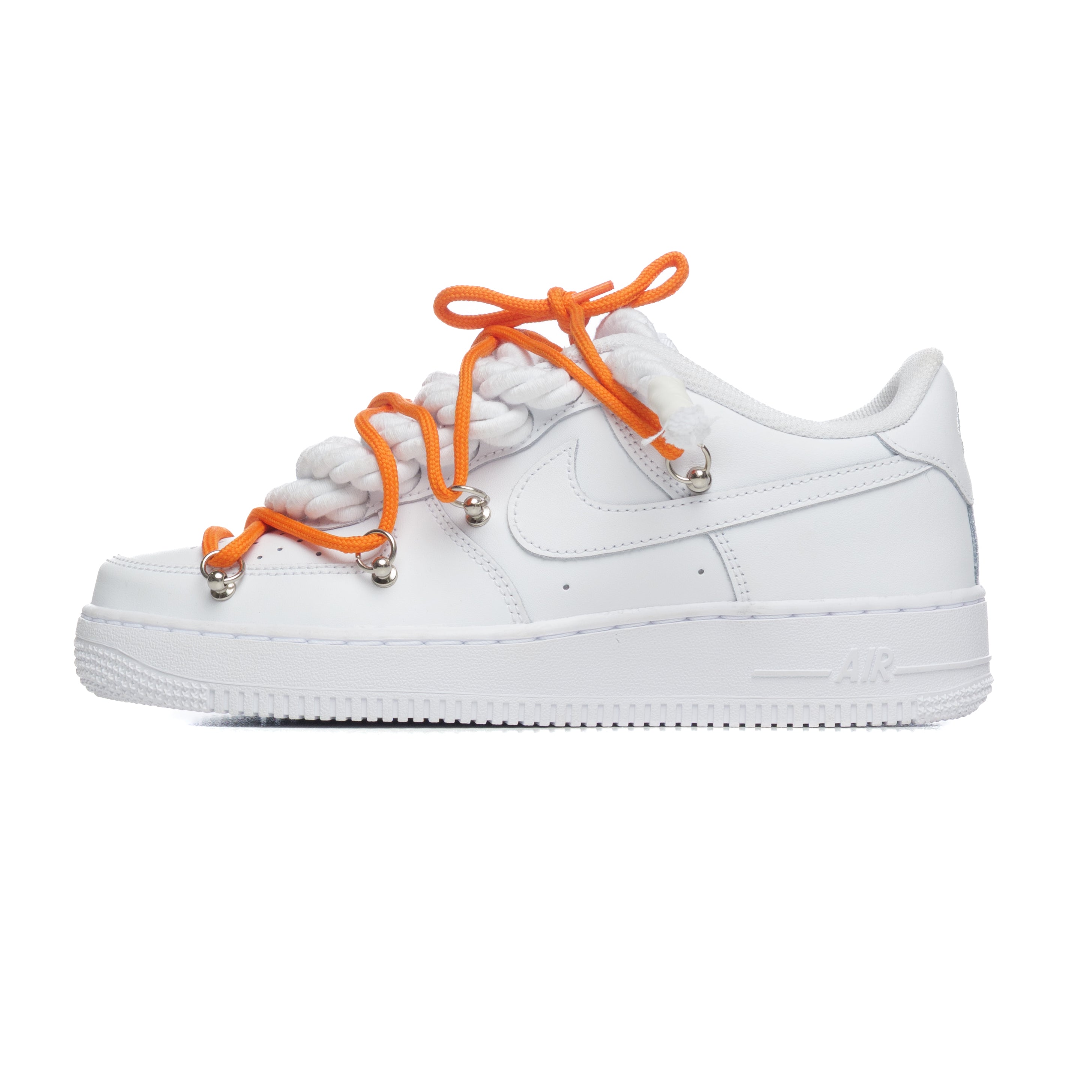Snezed AF1 WHITE- TWIN ORANGE