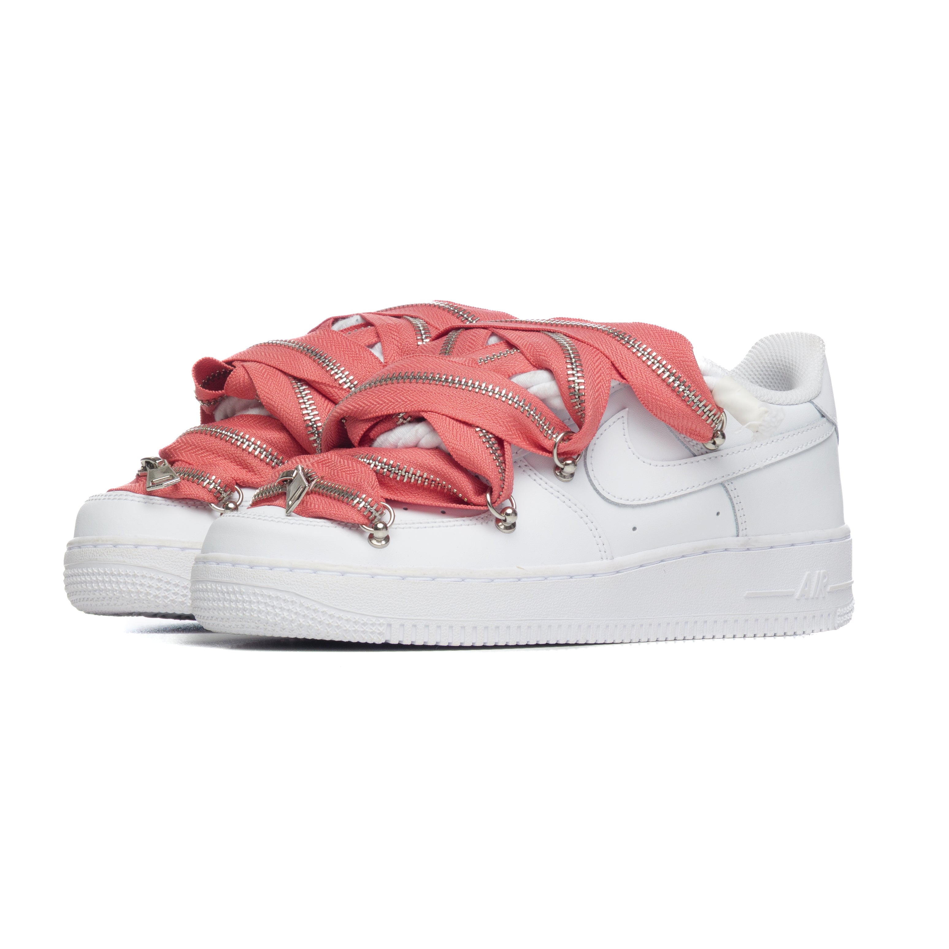 Snezed AF1 WHITE- ZIP PINK