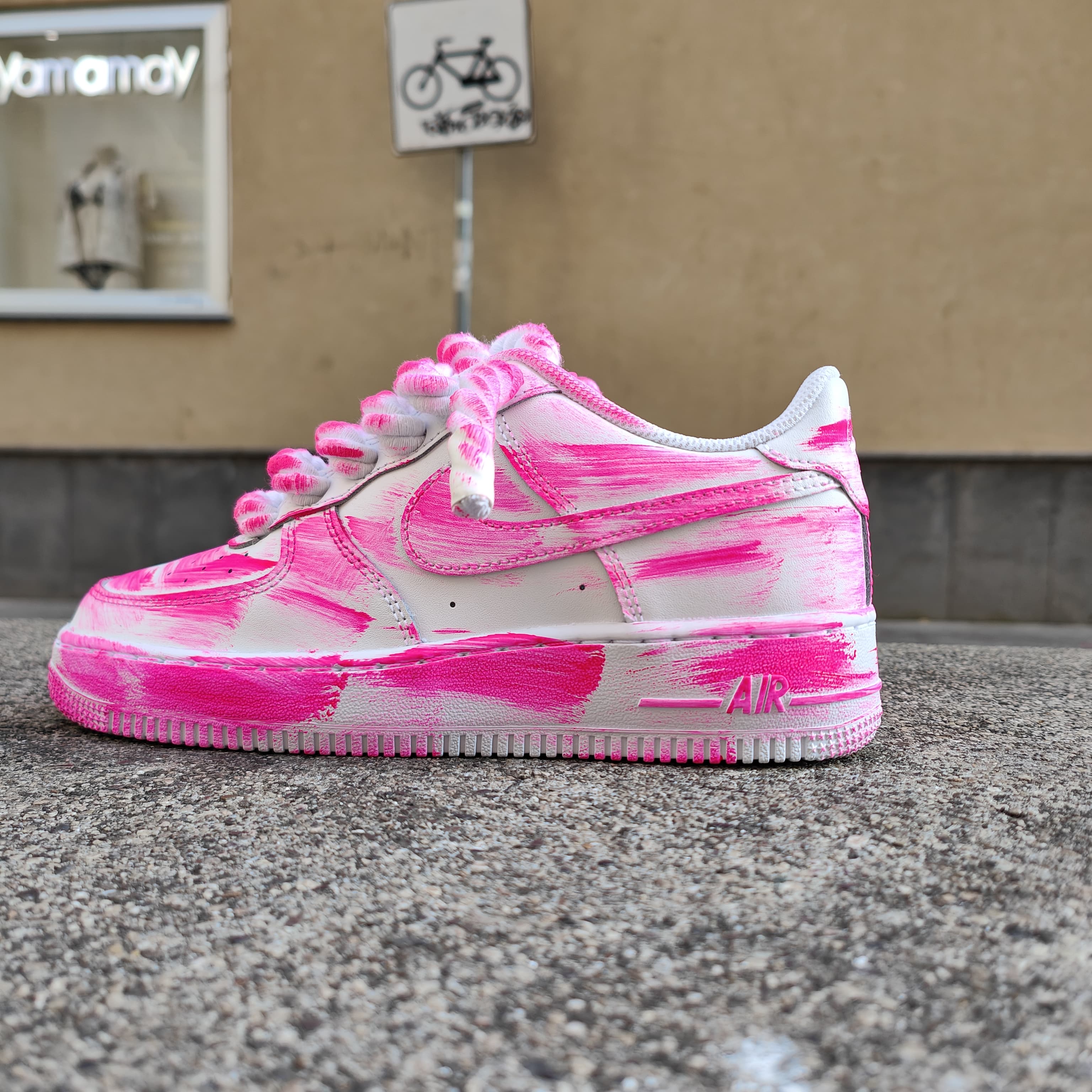 Snezed AIR FORCE ROPEURBAN DRIP FUCSIA BLAZE