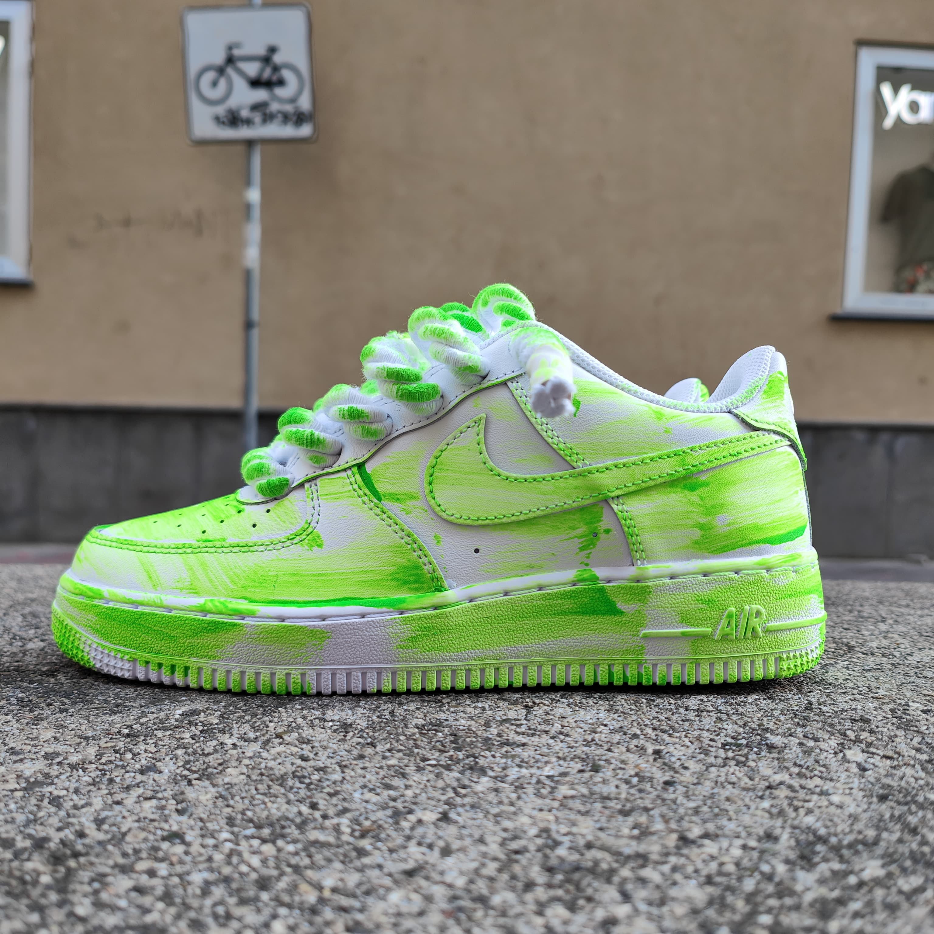 Snezed AIR FORCE ROPEURBAN DRIP TOXIC GREEN