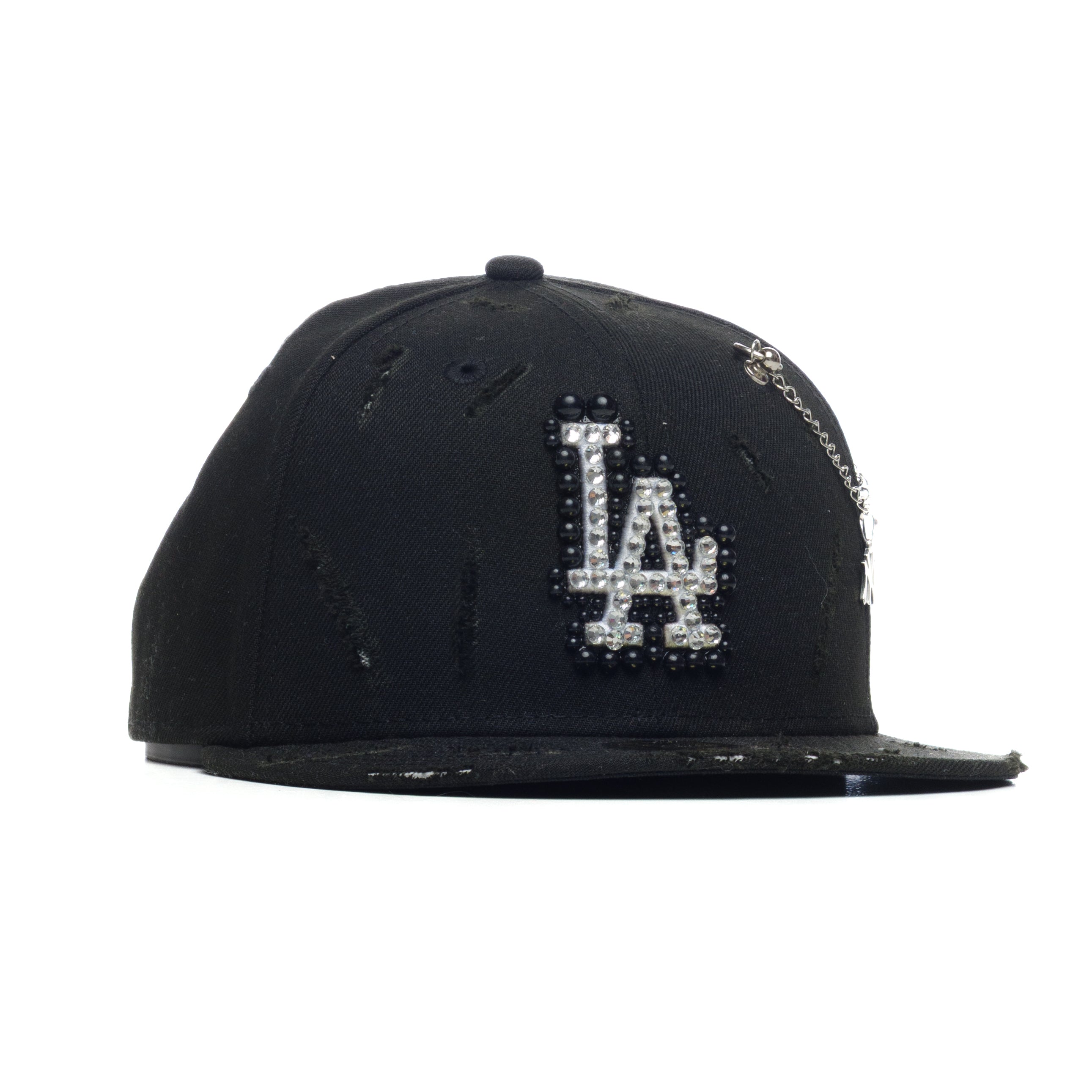 Snezed CAP CUSTOM NEW ERA- LA SILVER CROWN