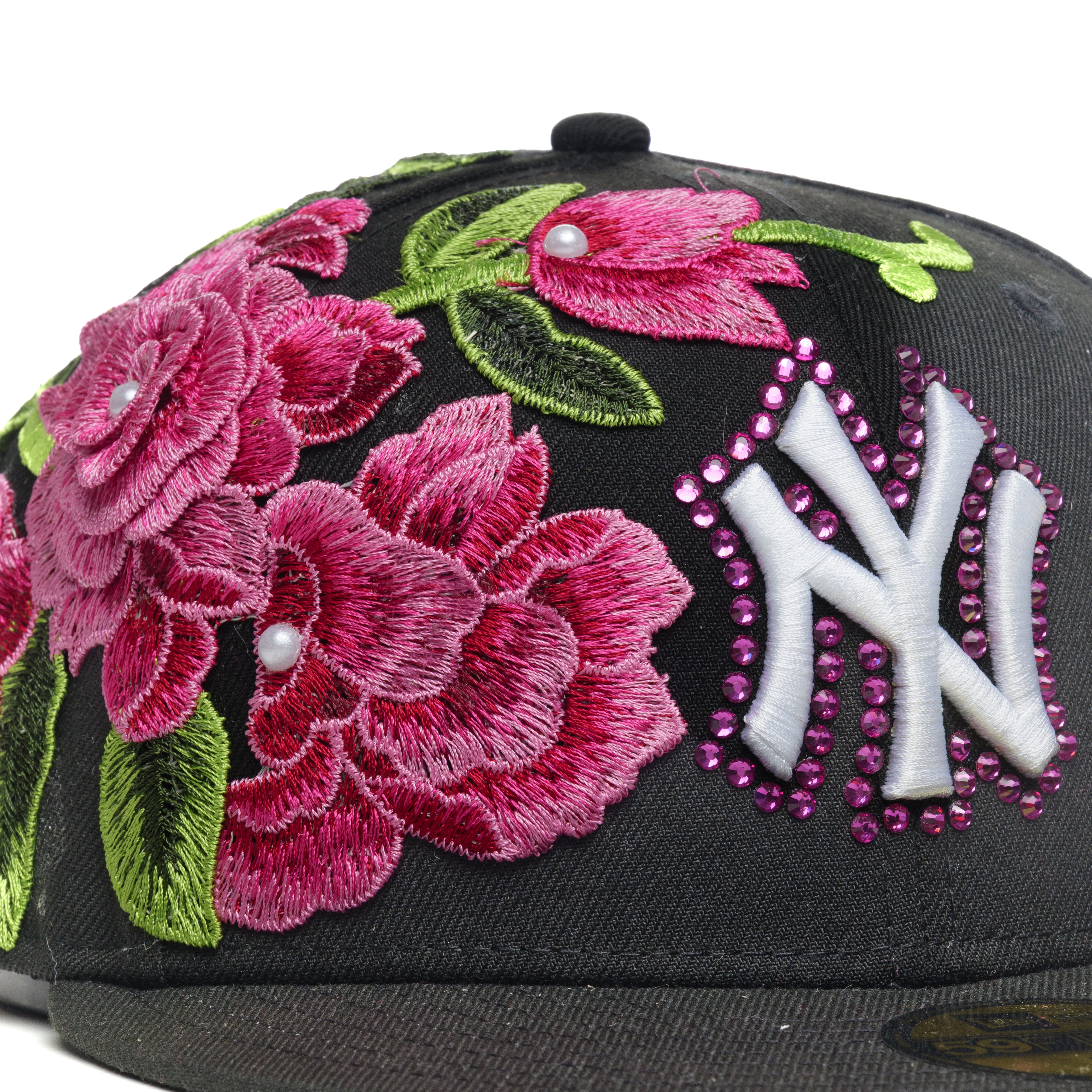 Snezed CAP CUSTOM NEW ERA- NY PINK NOIR
