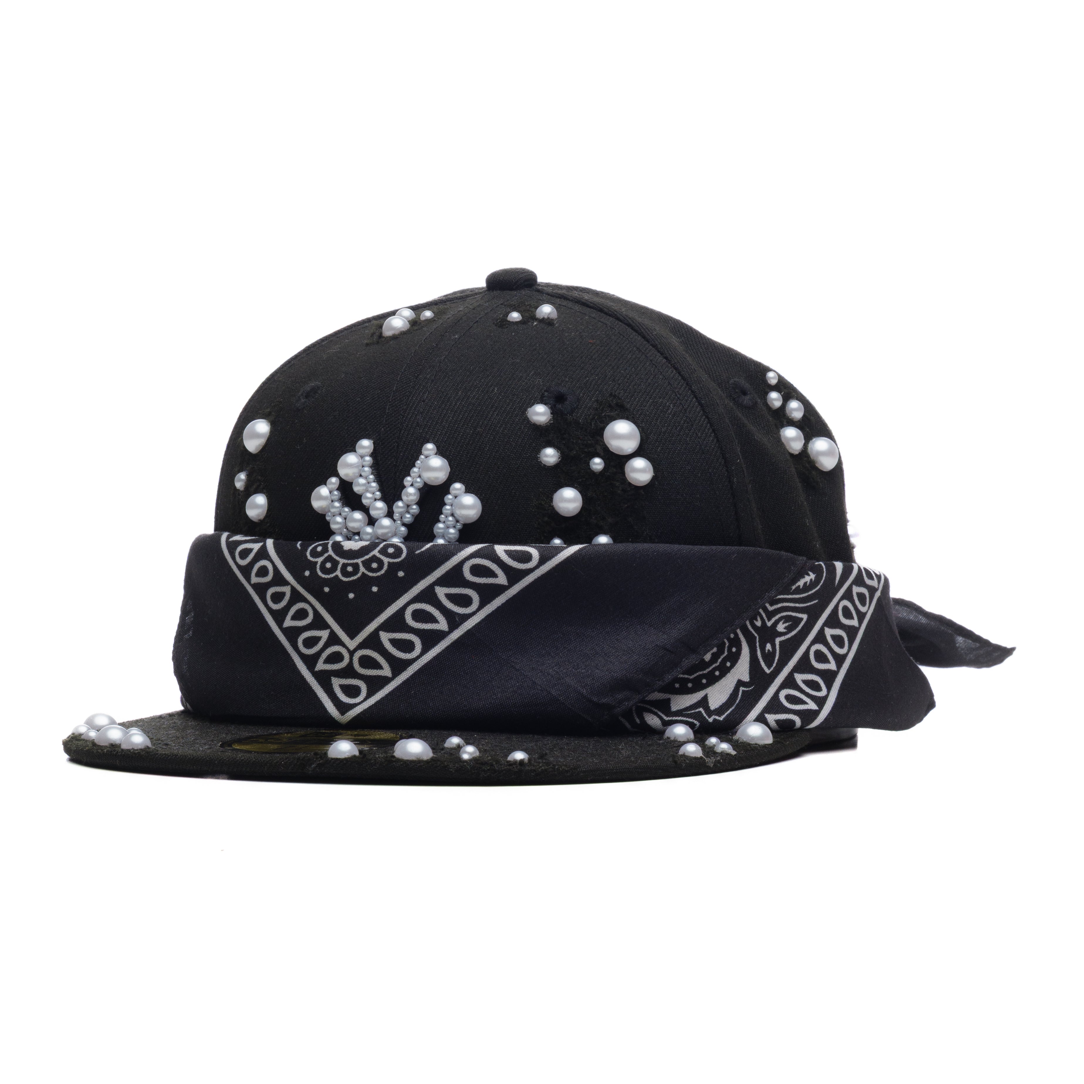 Snezed CAP CUSTOM NEW ERA- PEARL BANDANA EDITION