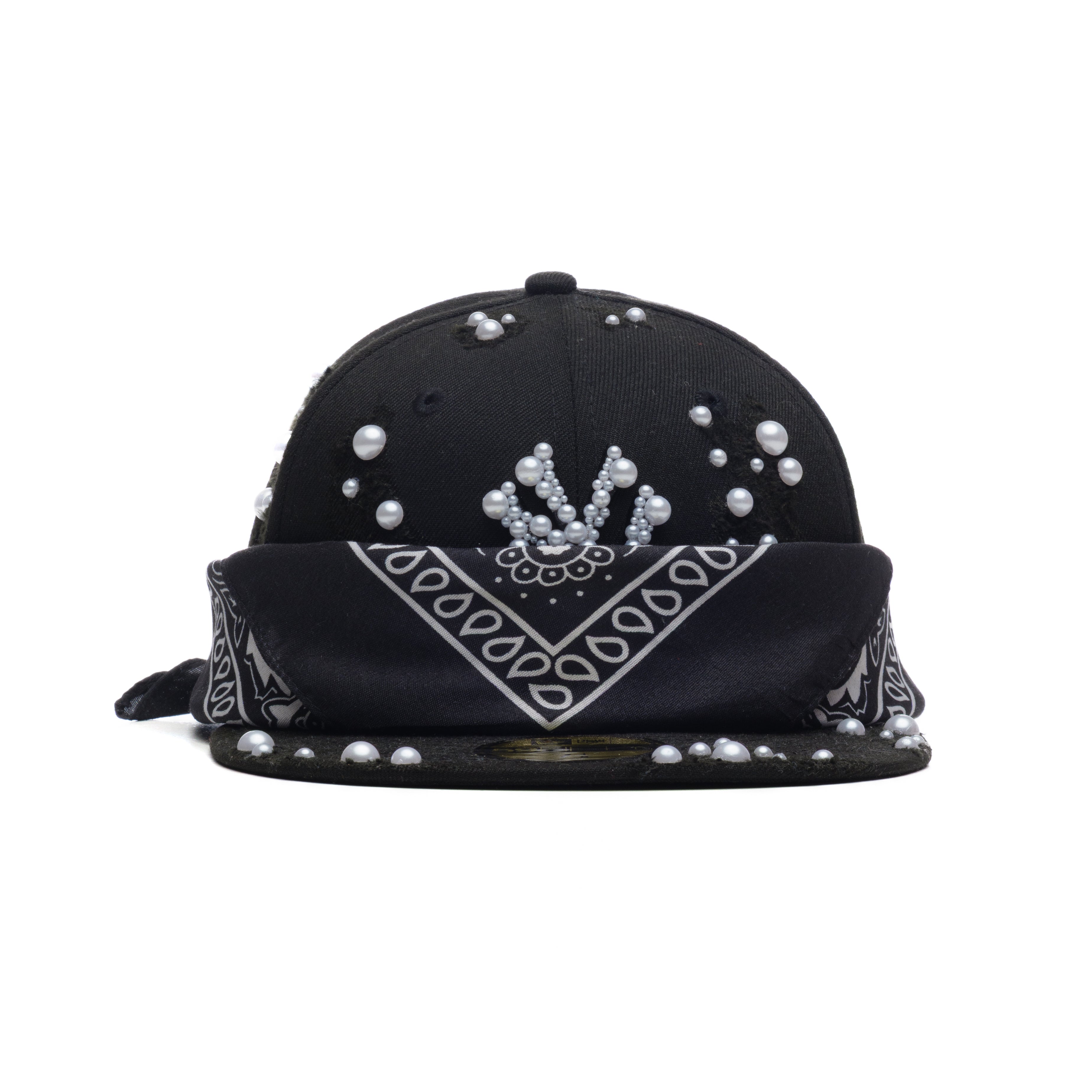 Snezed CAP CUSTOM NEW ERA- PEARL BANDANA EDITION