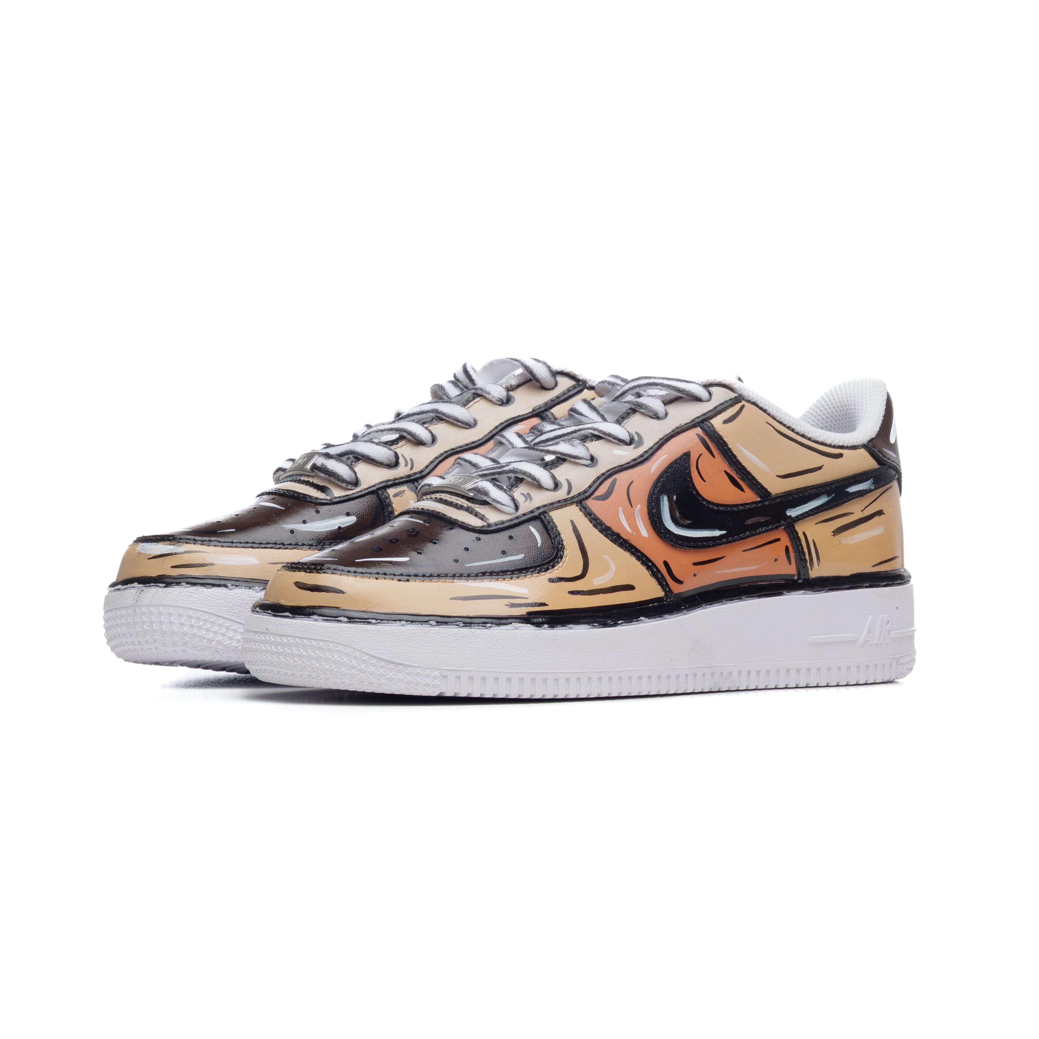 Snezed NIKE AIR FORCE- CHOCO CARAMEL