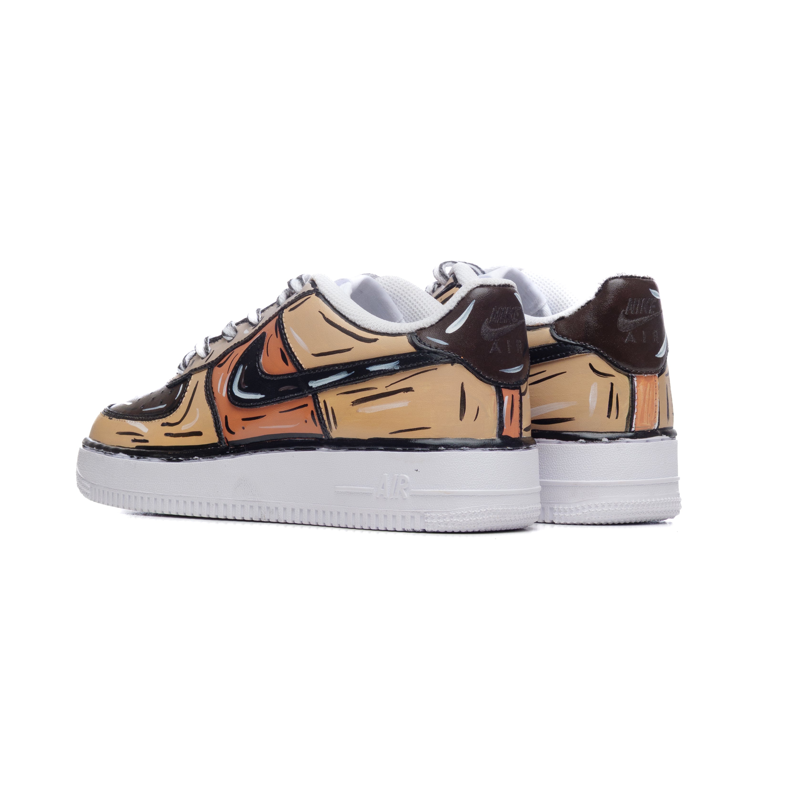 Snezed NIKE AIR FORCE- CHOCO CARAMEL