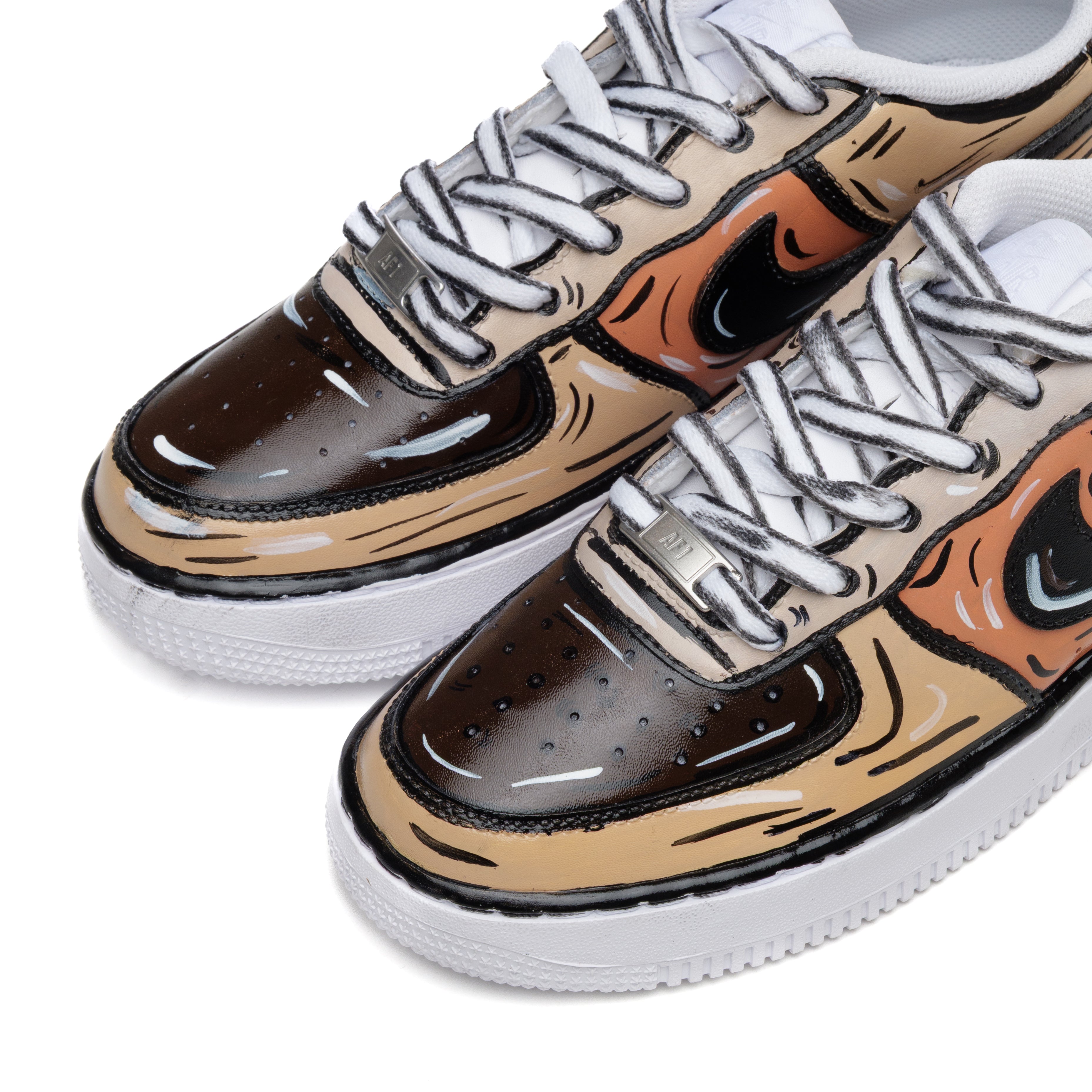 Snezed NIKE AIR FORCE- CHOCO CARAMEL