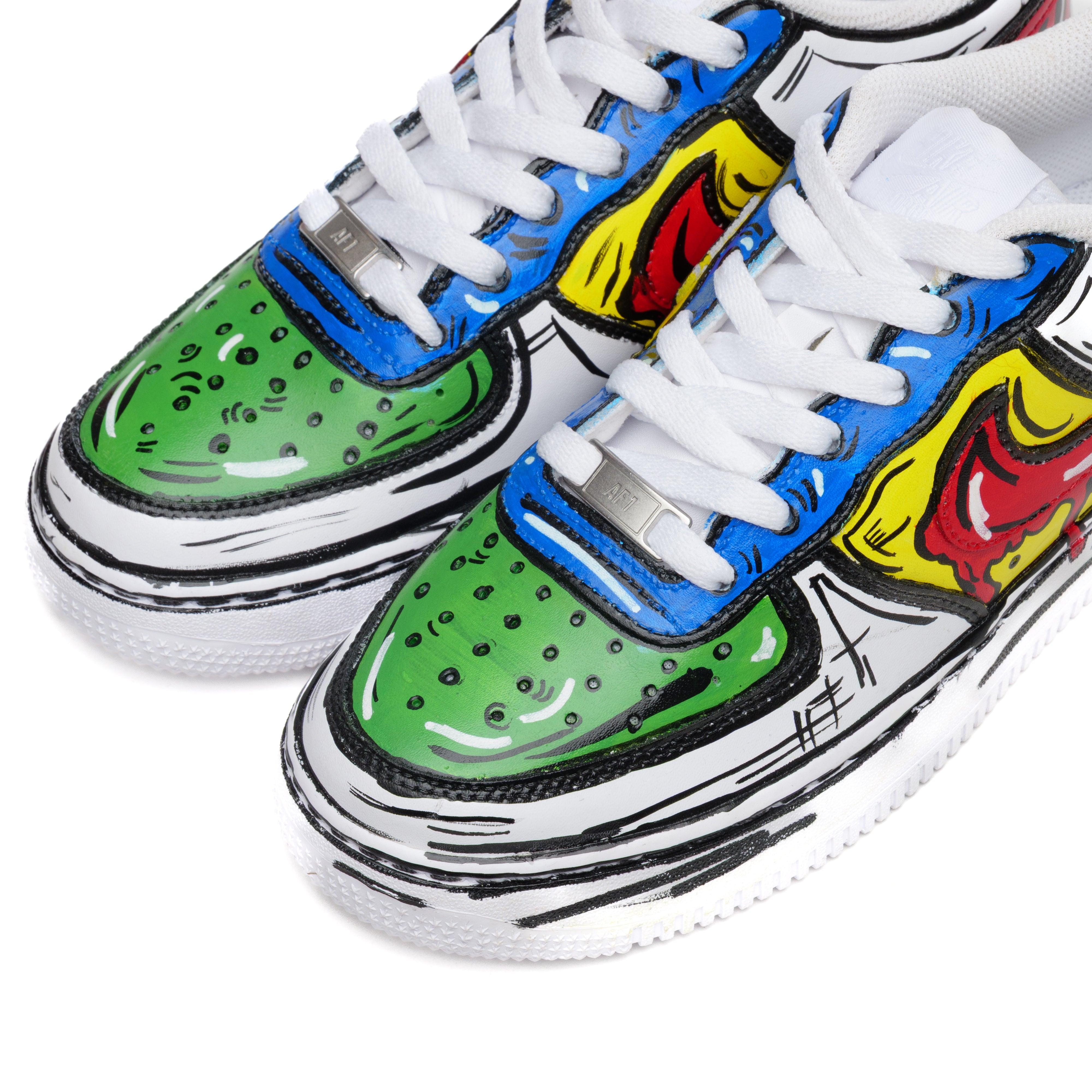 Snezed NIKE AIR FORCE 1- CARTOON DRIP