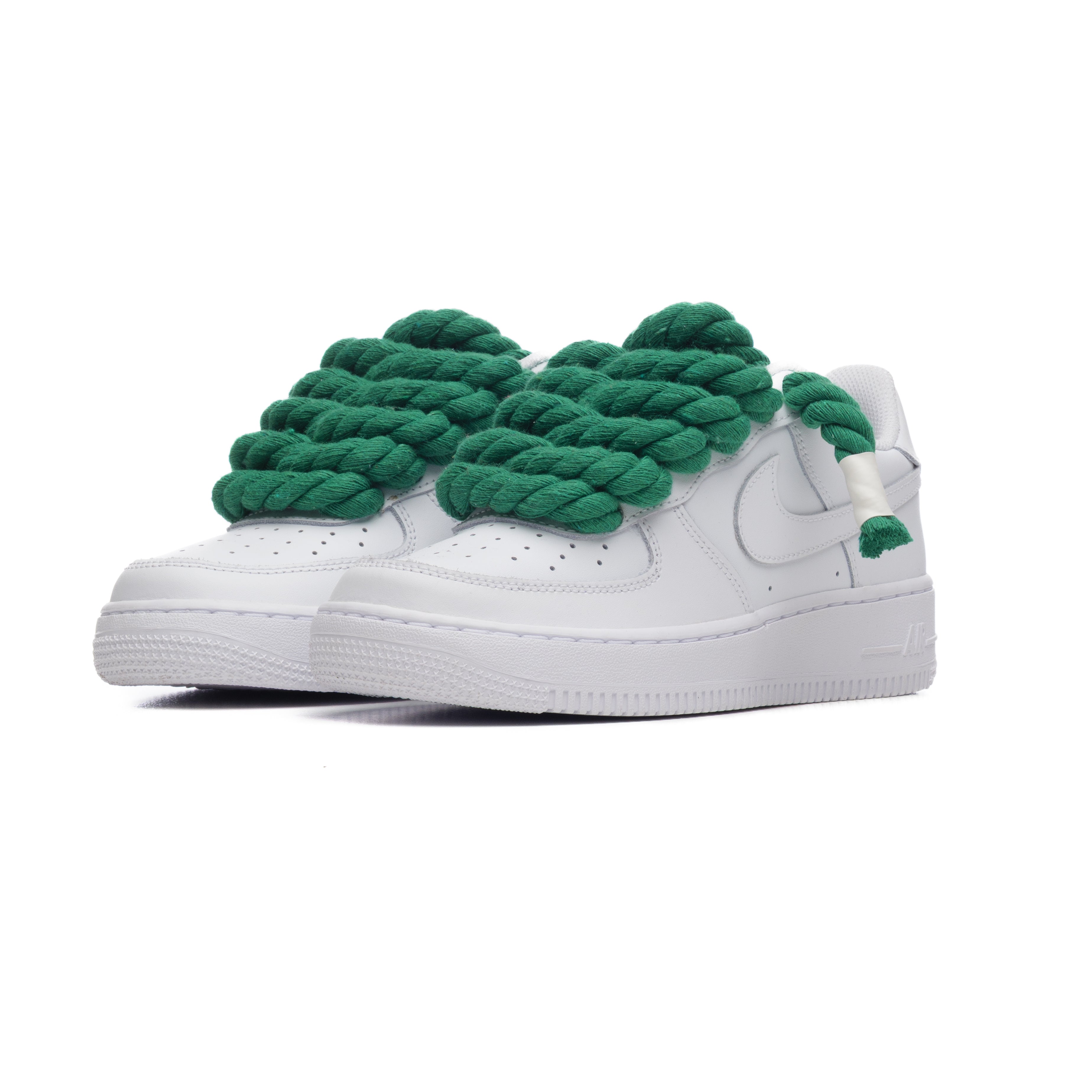 Snezed NIKE AIR FORCE 1 ROPE LACES- EMERALD GREEN