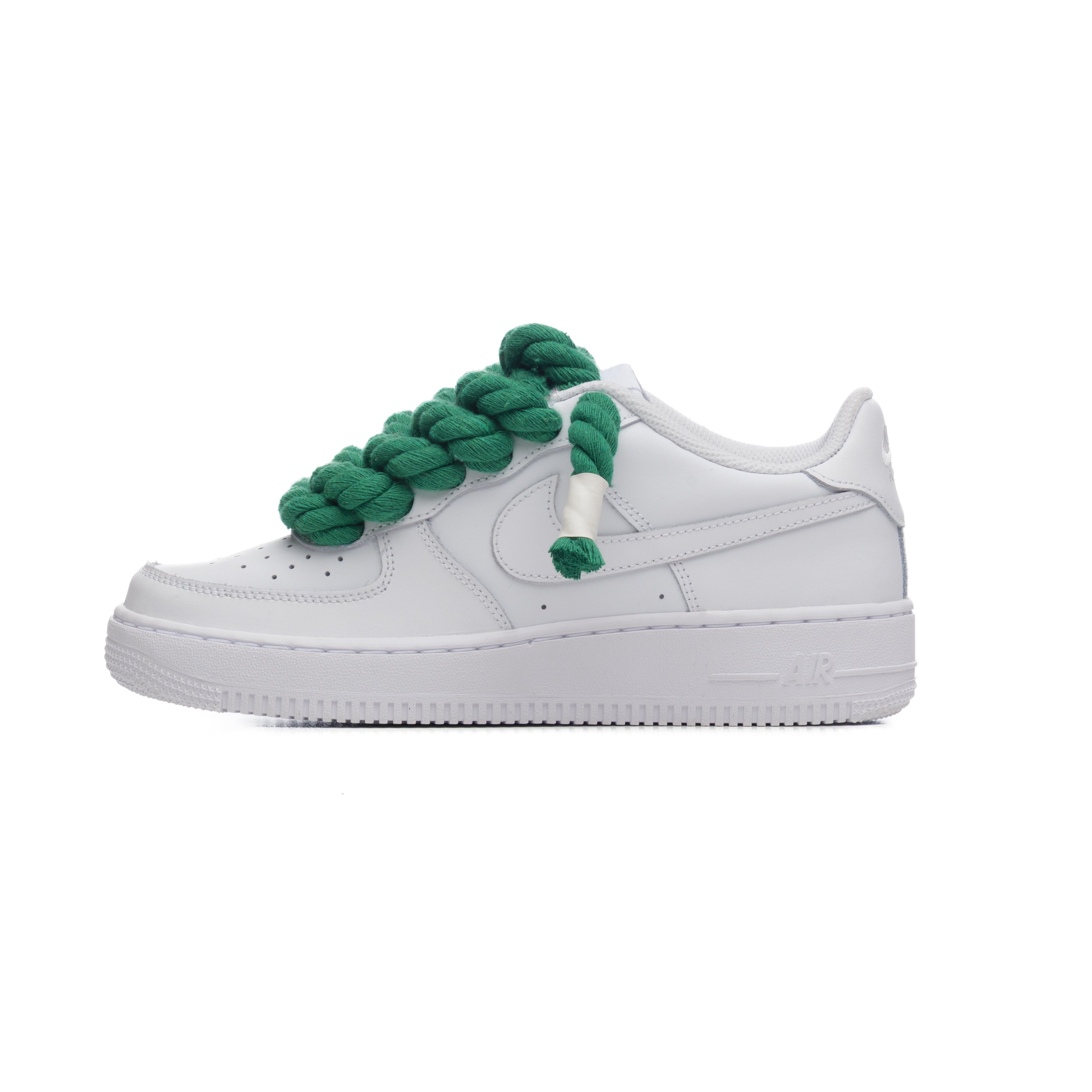 Snezed NIKE AIR FORCE 1 ROPE LACES- EMERALD GREEN