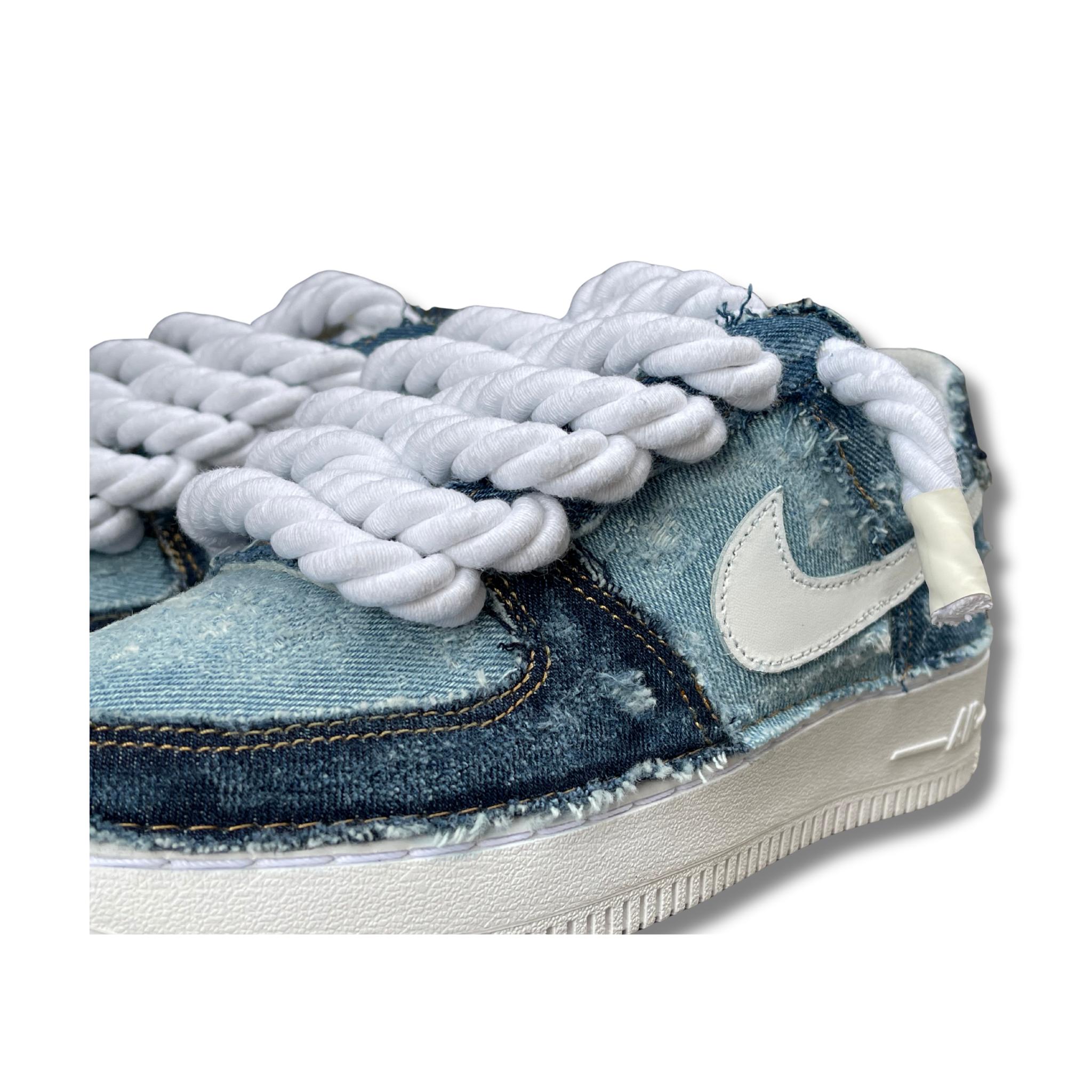 Snezed NIKE AIR FORCE ROPE LACESINDIGO SOUL