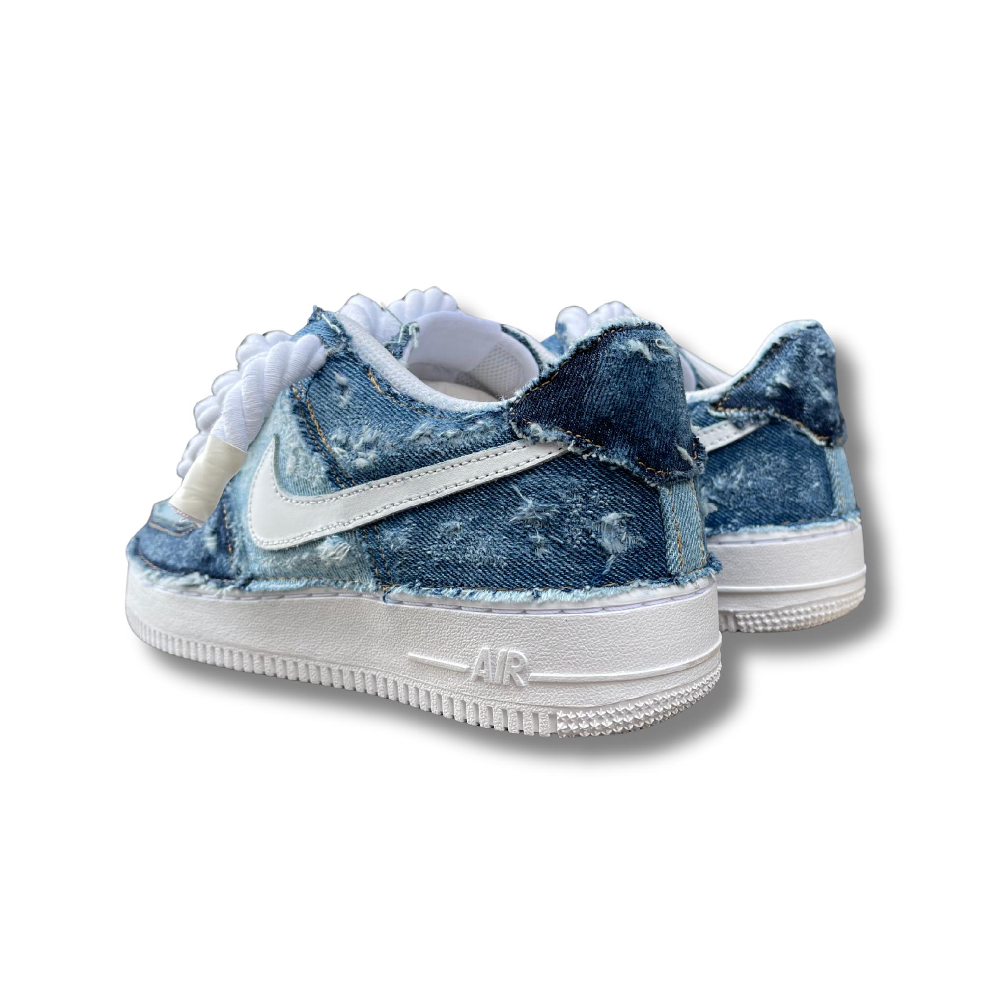 Snezed NIKE AIR FORCE ROPE LACESINDIGO SOUL