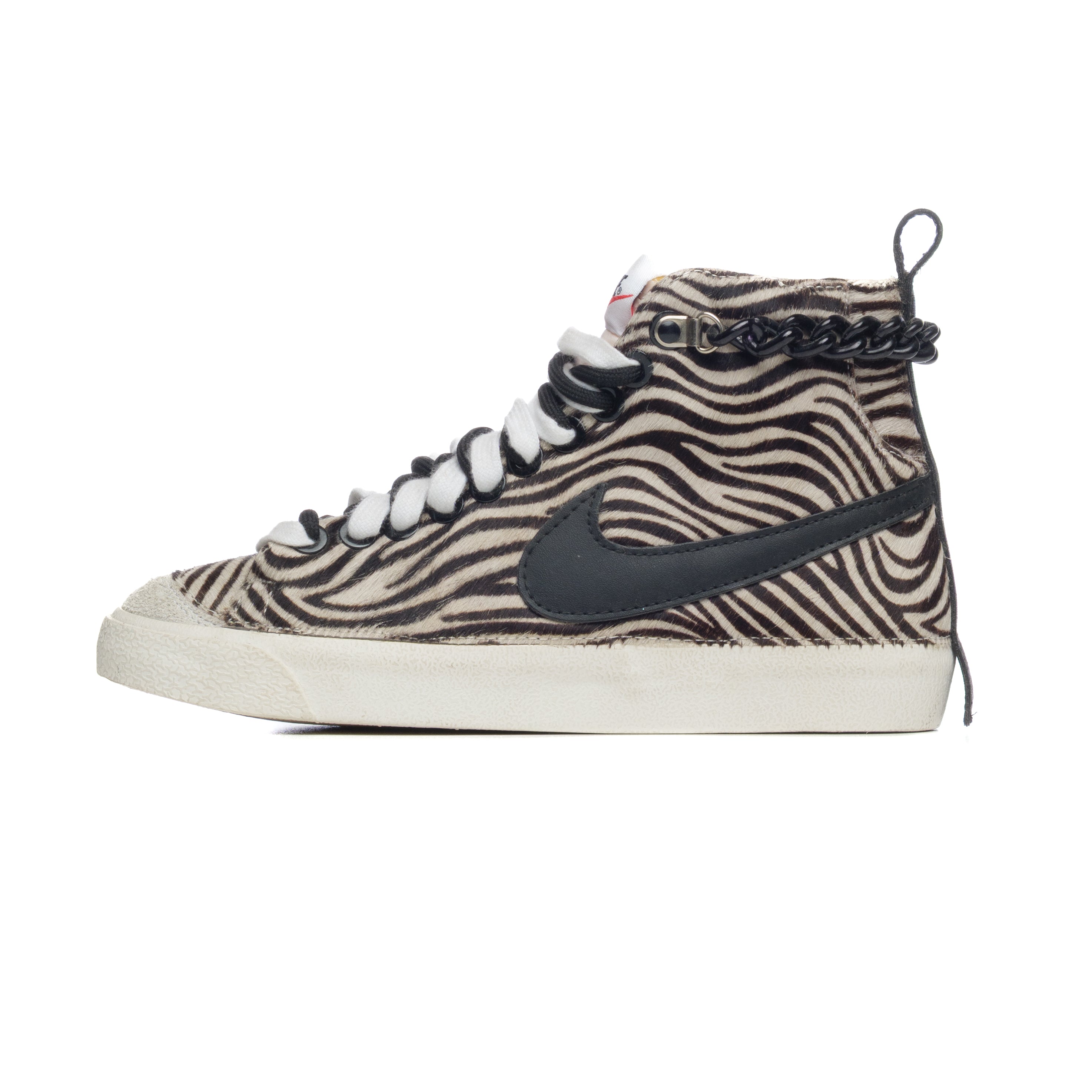Snezed NIKE BLAZER MID- ZEBRA NOIR