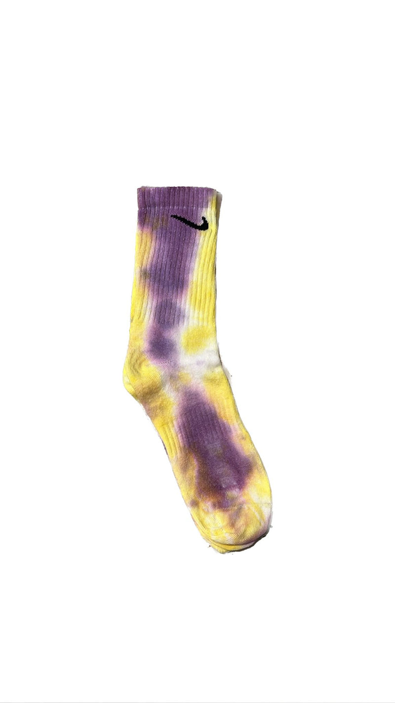 CALZINI NIKE TIE-DYE CUSTOM UNISEX LAKERS